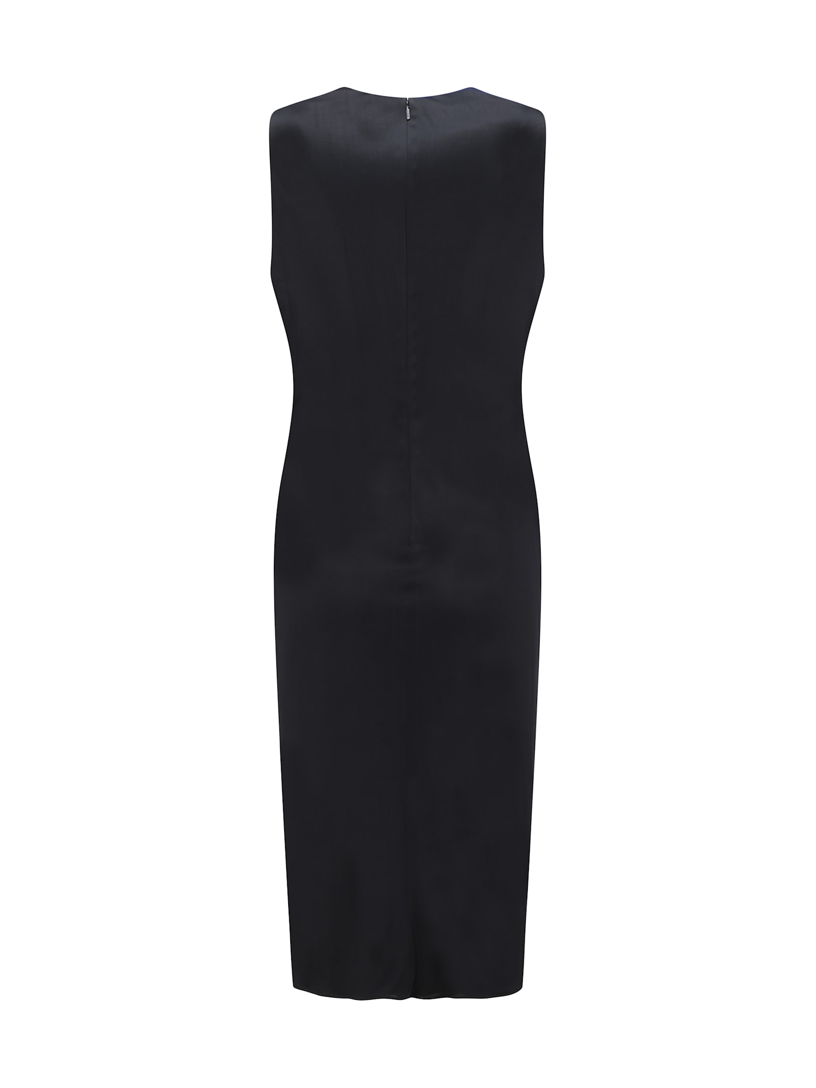 Shop Versace Dress In Nero