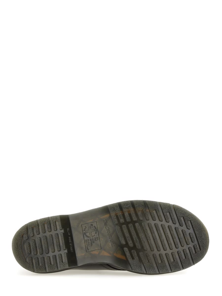 Shop Dr. Martens' Lace-up 1491 Analine In Black