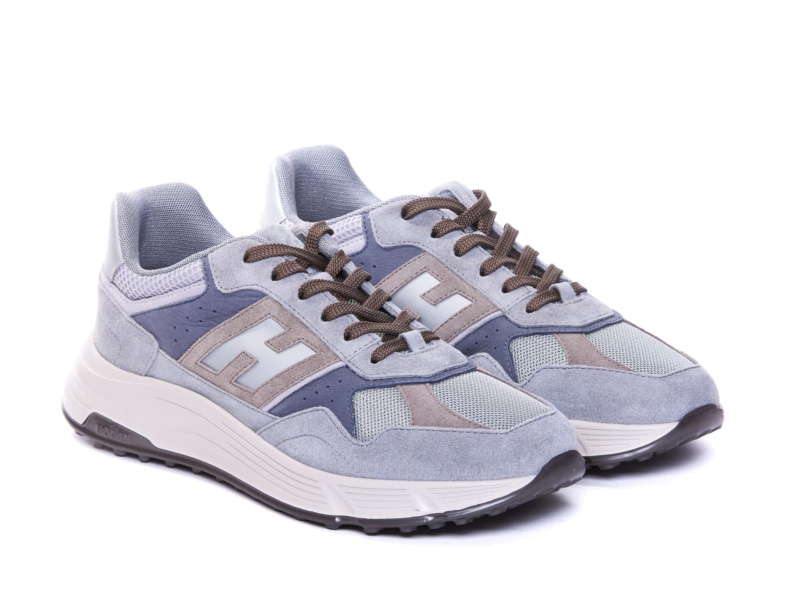 Shop Hogan Hyperlight Sneakers In Grey