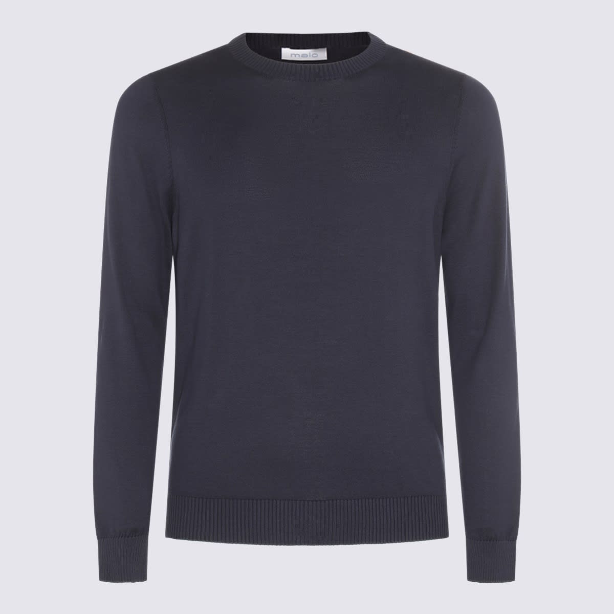 Blue Cotton Knitwear