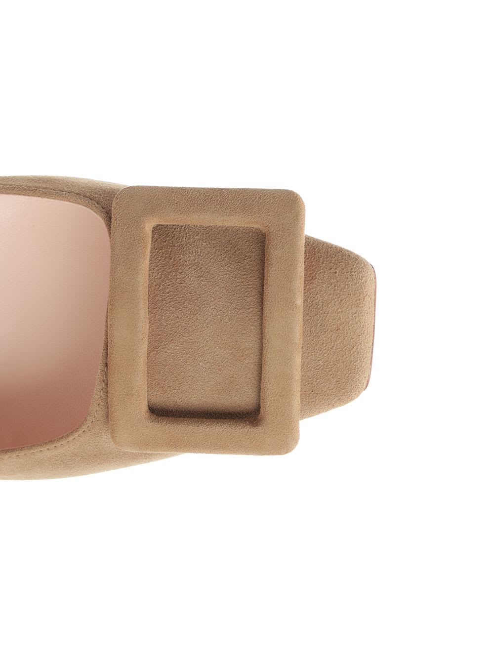 Roger Vivier Belle Viviier Trompette Pumps In Neutral