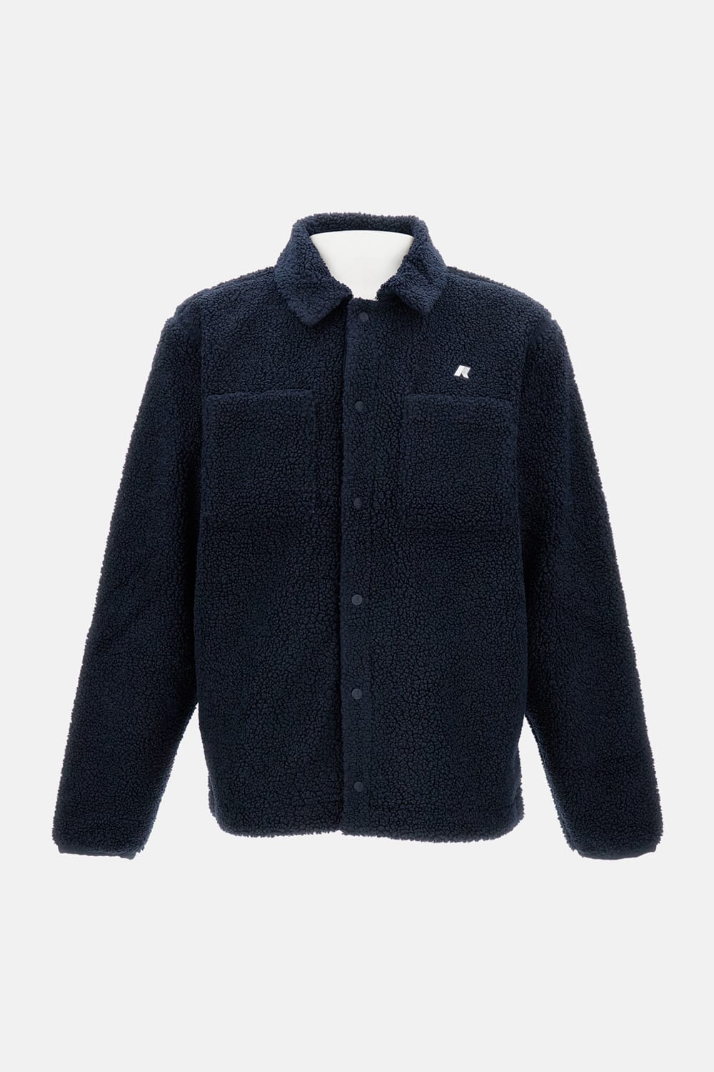 K-way Cameron Sherpa Polar Overshirt In Blue