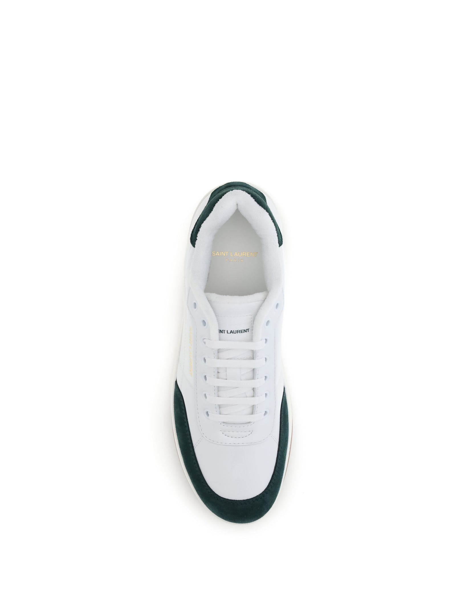 Saint Laurent Sl 61 Low Top Sneakers In White