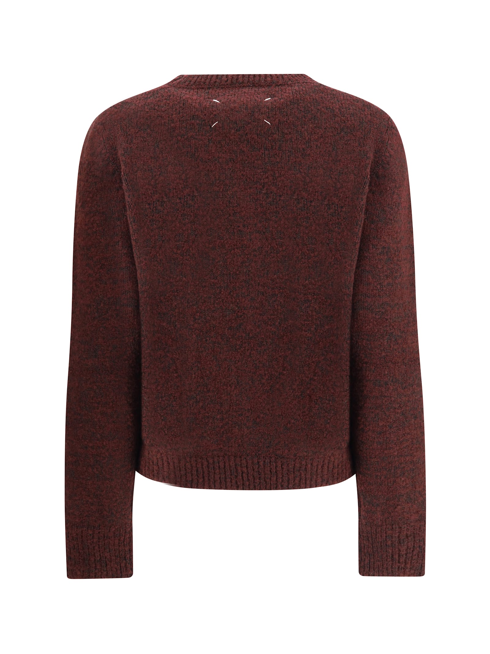 Maison Margiela Wool Sweater In Red
