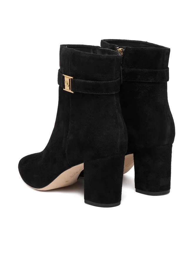 Ralph Lauren Kellie Bt Hl Boots Bootie In Black