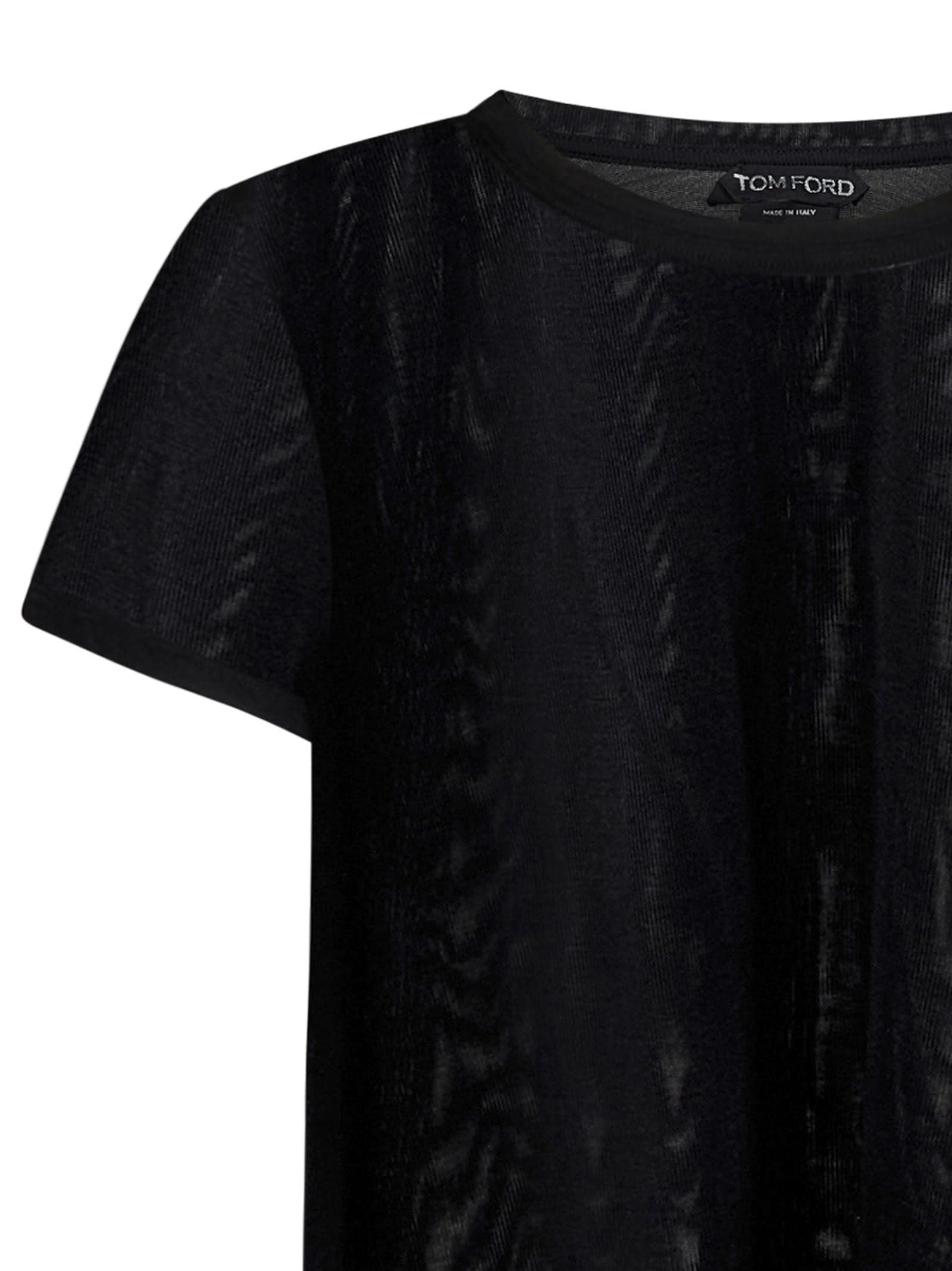 TOM FORD SILK T-SHIRT