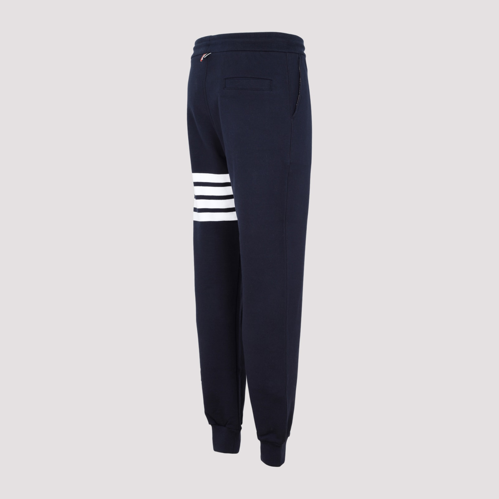 Shop Thom Browne Cotton Classic 4-bar Sweatpants In Navy