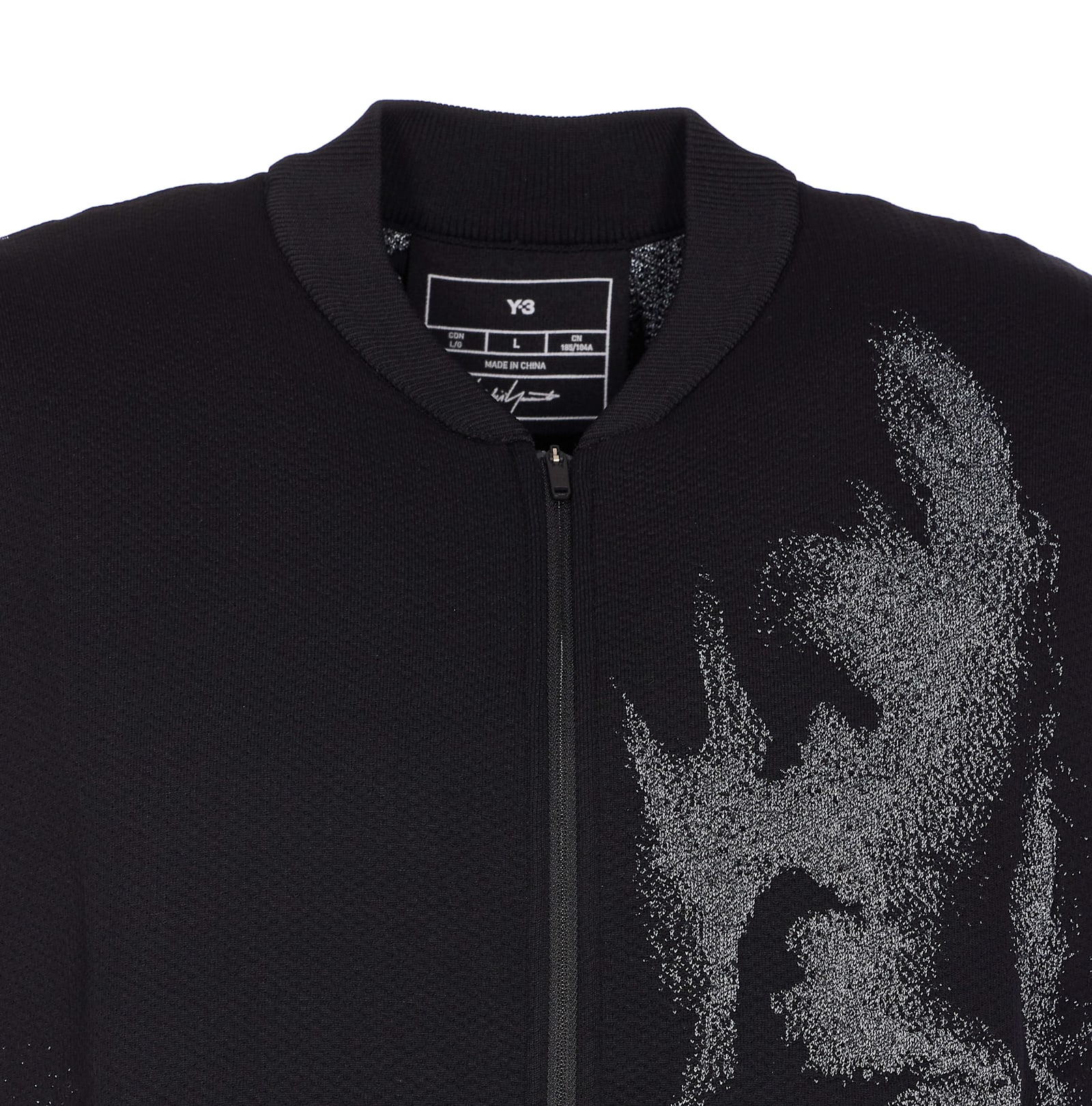 Y-3 Running Engineered Zip-up Vest In Black