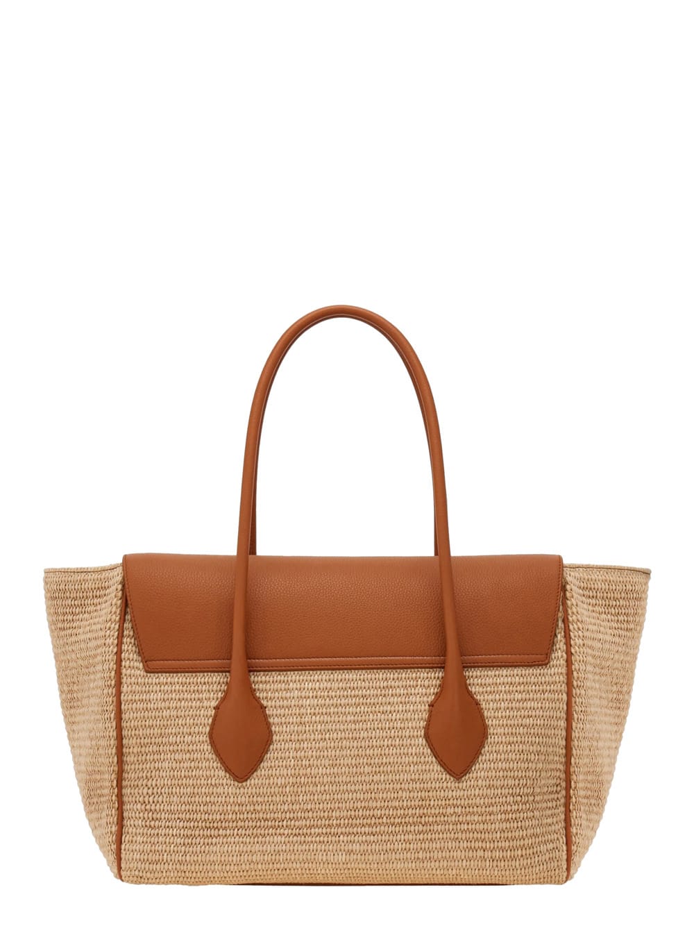 Ferragamo Florence Brown Shoulder Bag With Embossed Logo Lettering On The Front And Pendant With Logo On The F