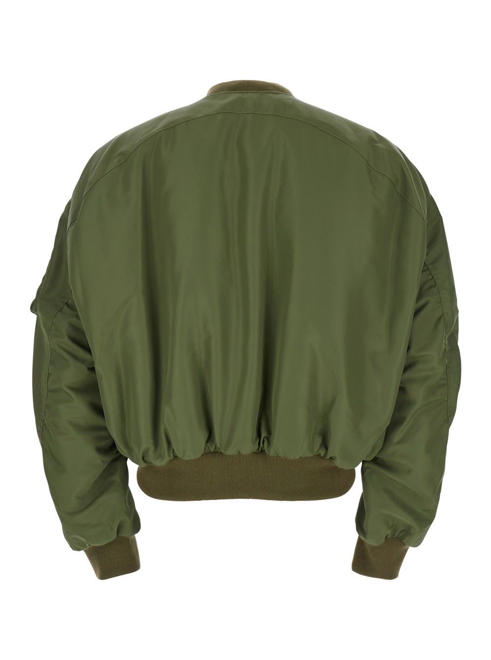 Jordanluca Bulldog Bomber Jacket In Green
