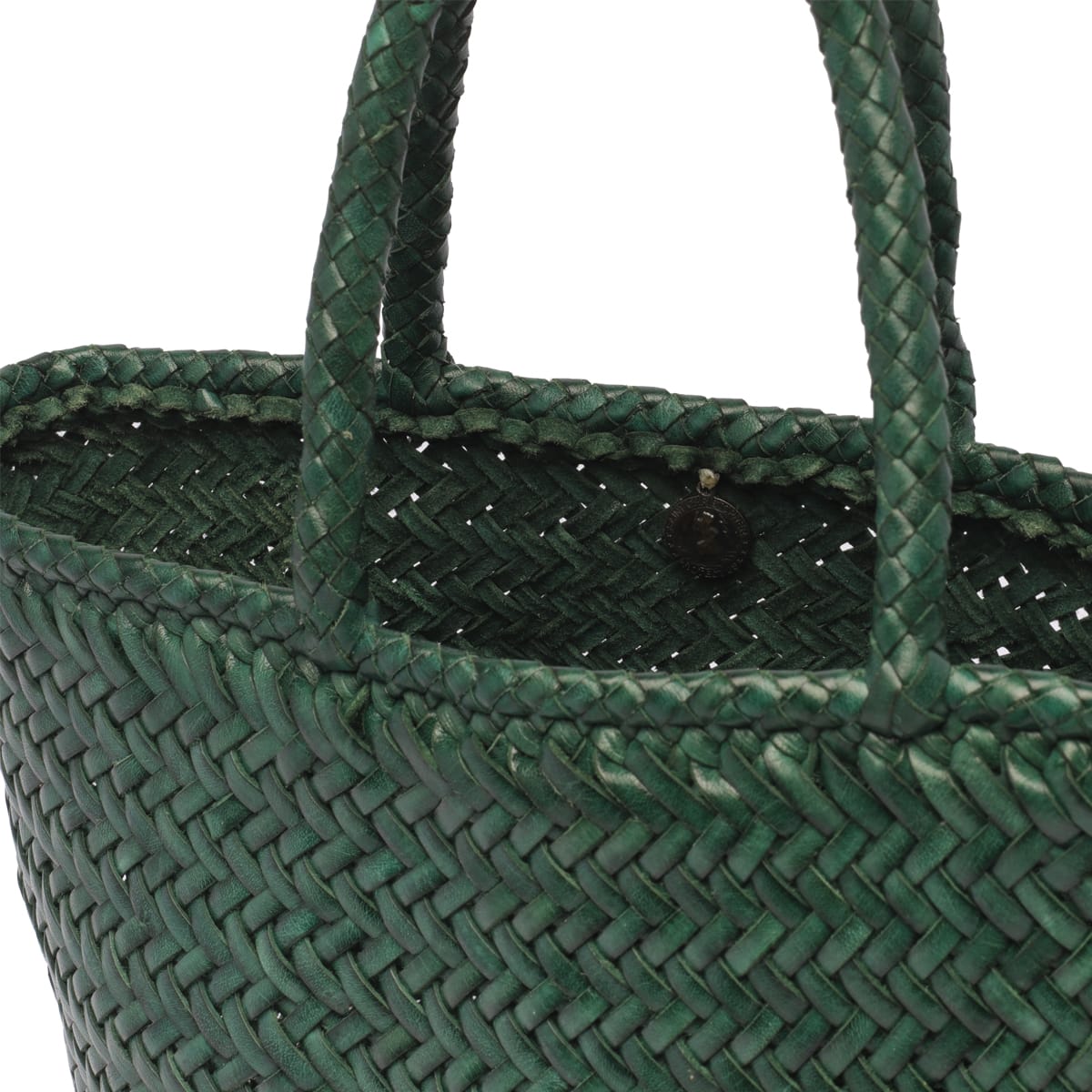 Dragon Diffusion Small Grace Bucket Bag In Green