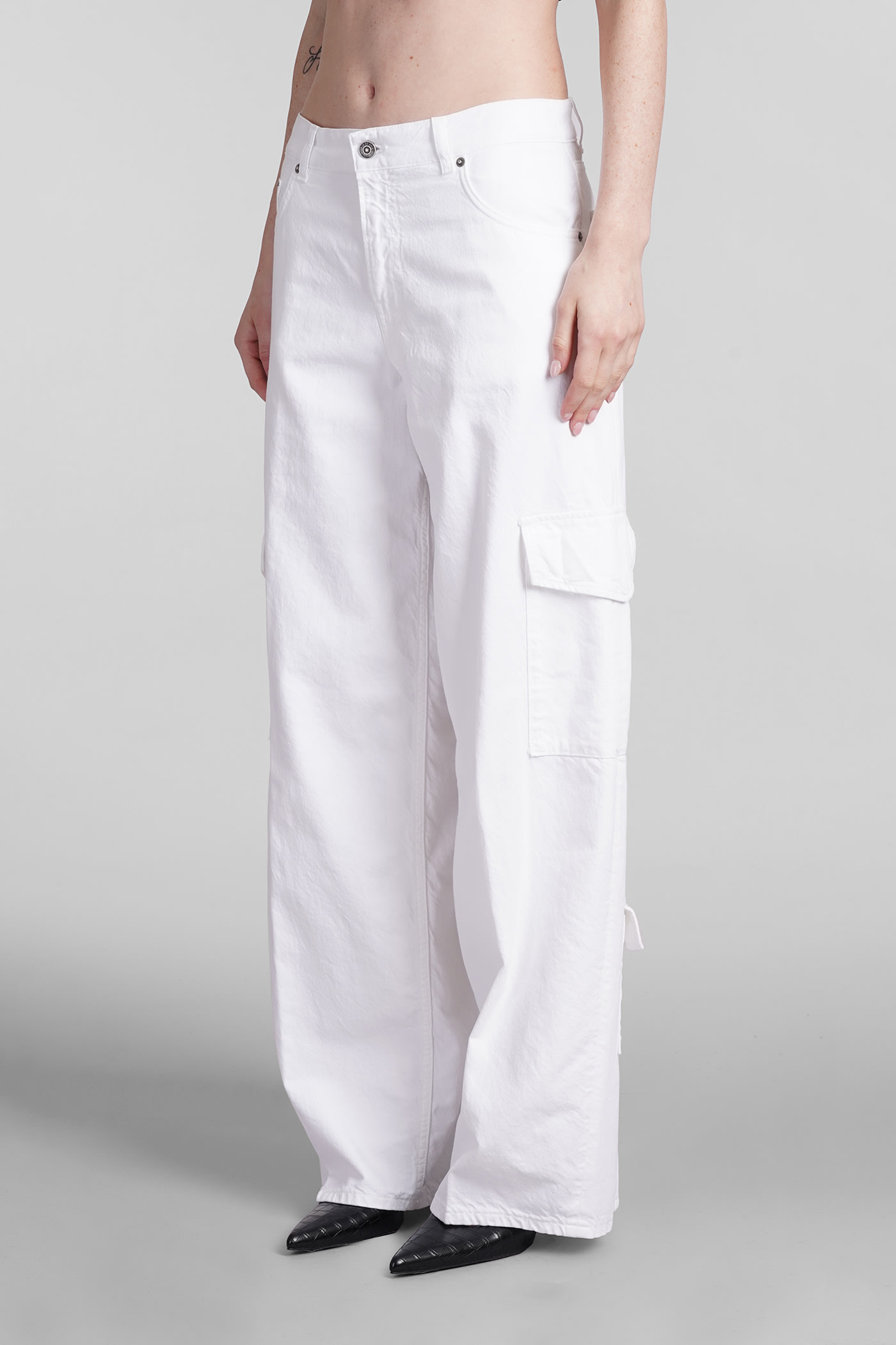 Shop Haikure Bethany Jeans In White Cotton