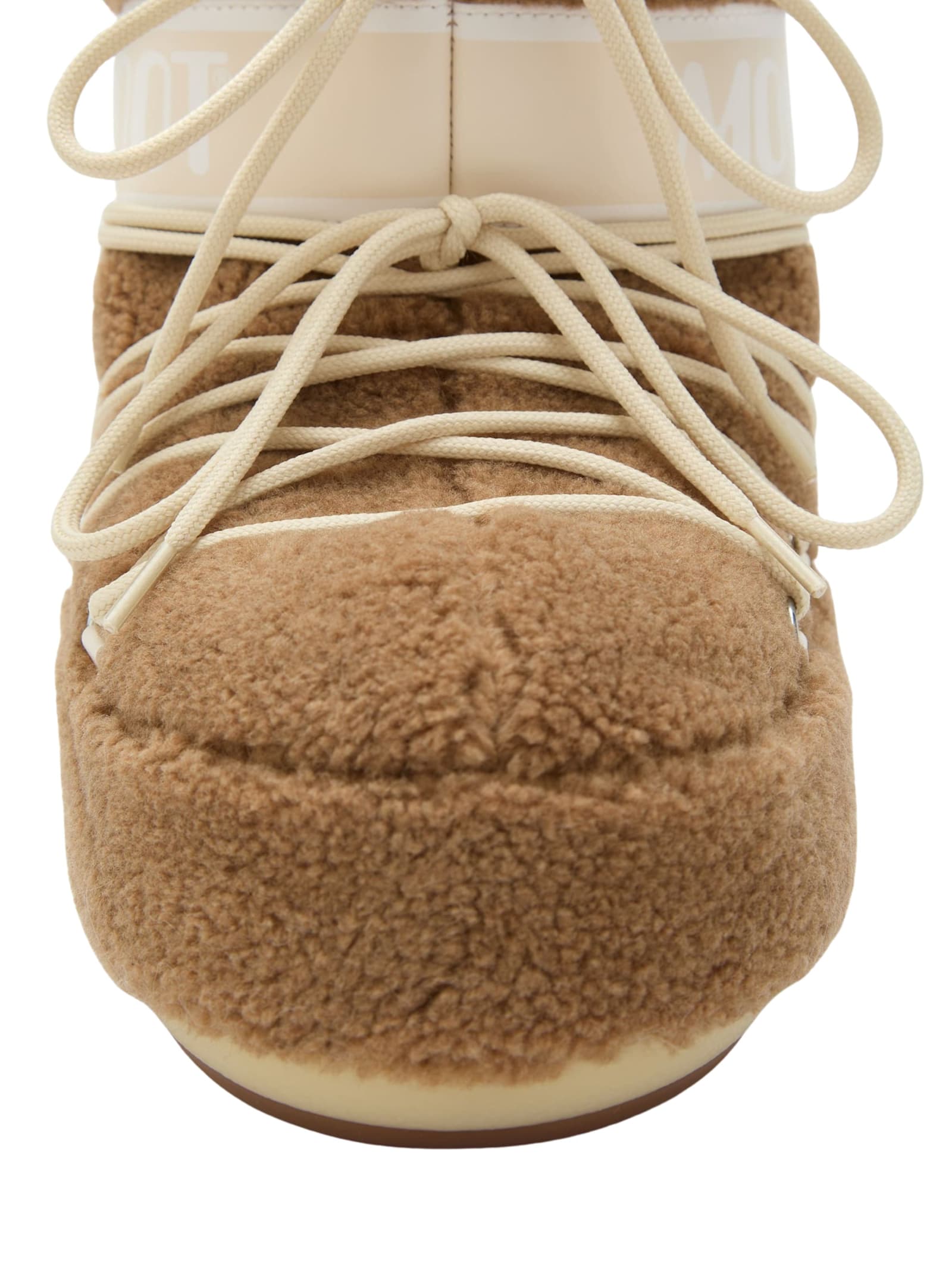 Moon Boot Shearling Snow Boots In Multi