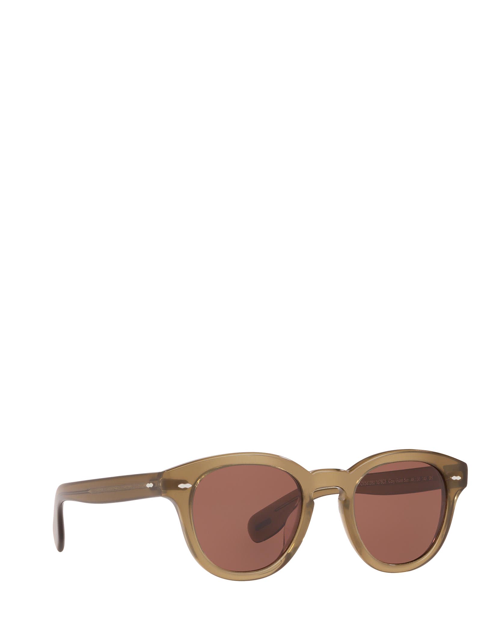 Shop Oliver Peoples Ov5413su Dusty Olive Sunglasses