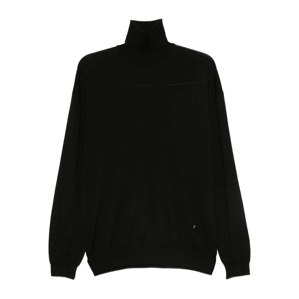 Moschino Sweaters In Black