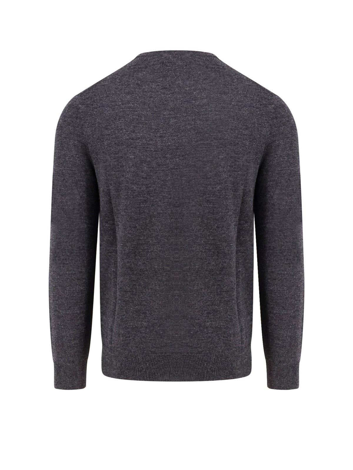 Polo Ralph Lauren Long Sleeves T-shirt In Grey