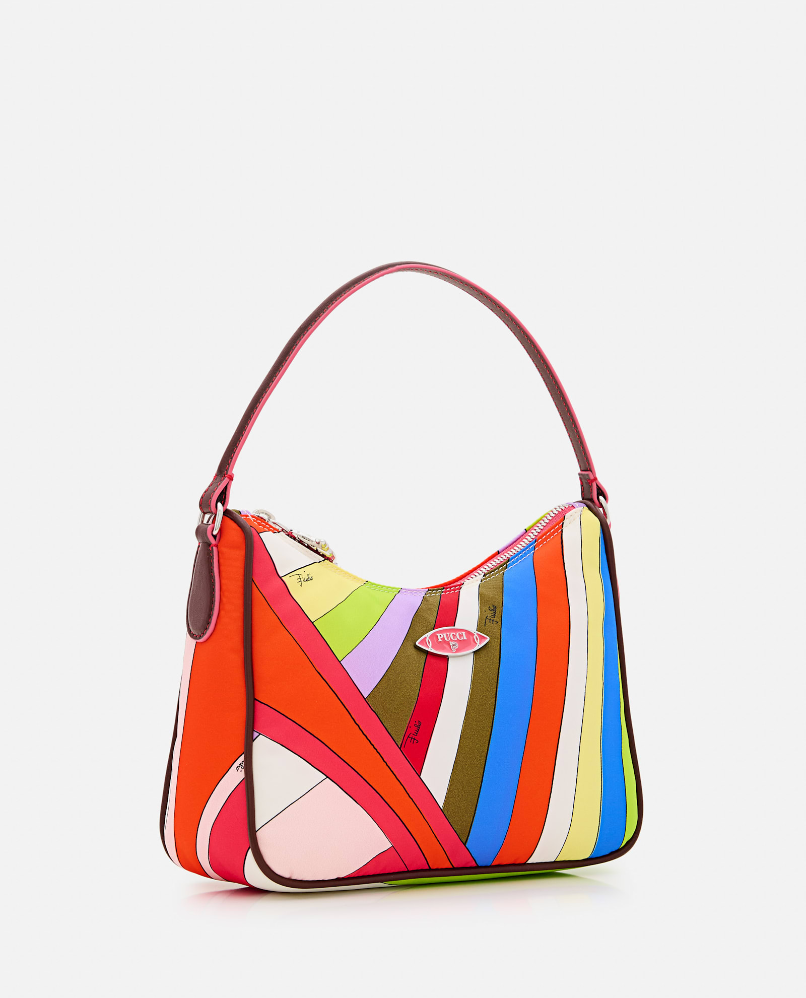 PUCCI NYLON SHOULDER BAG 