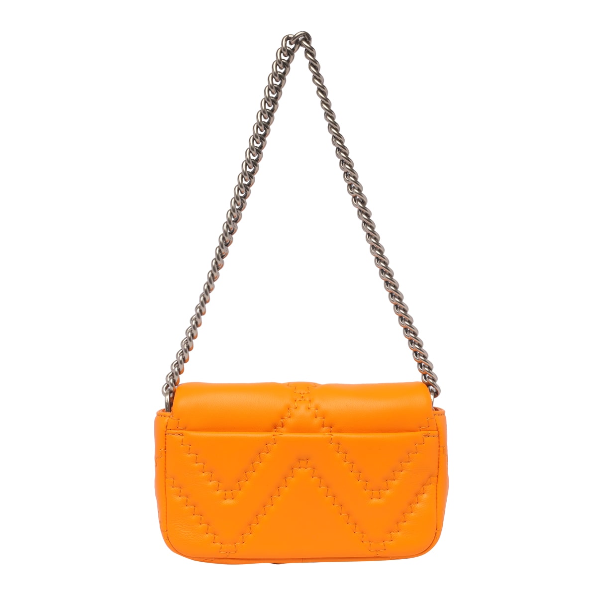 Shop Marc Jacobs The Mini Shoulder Bag In Orange