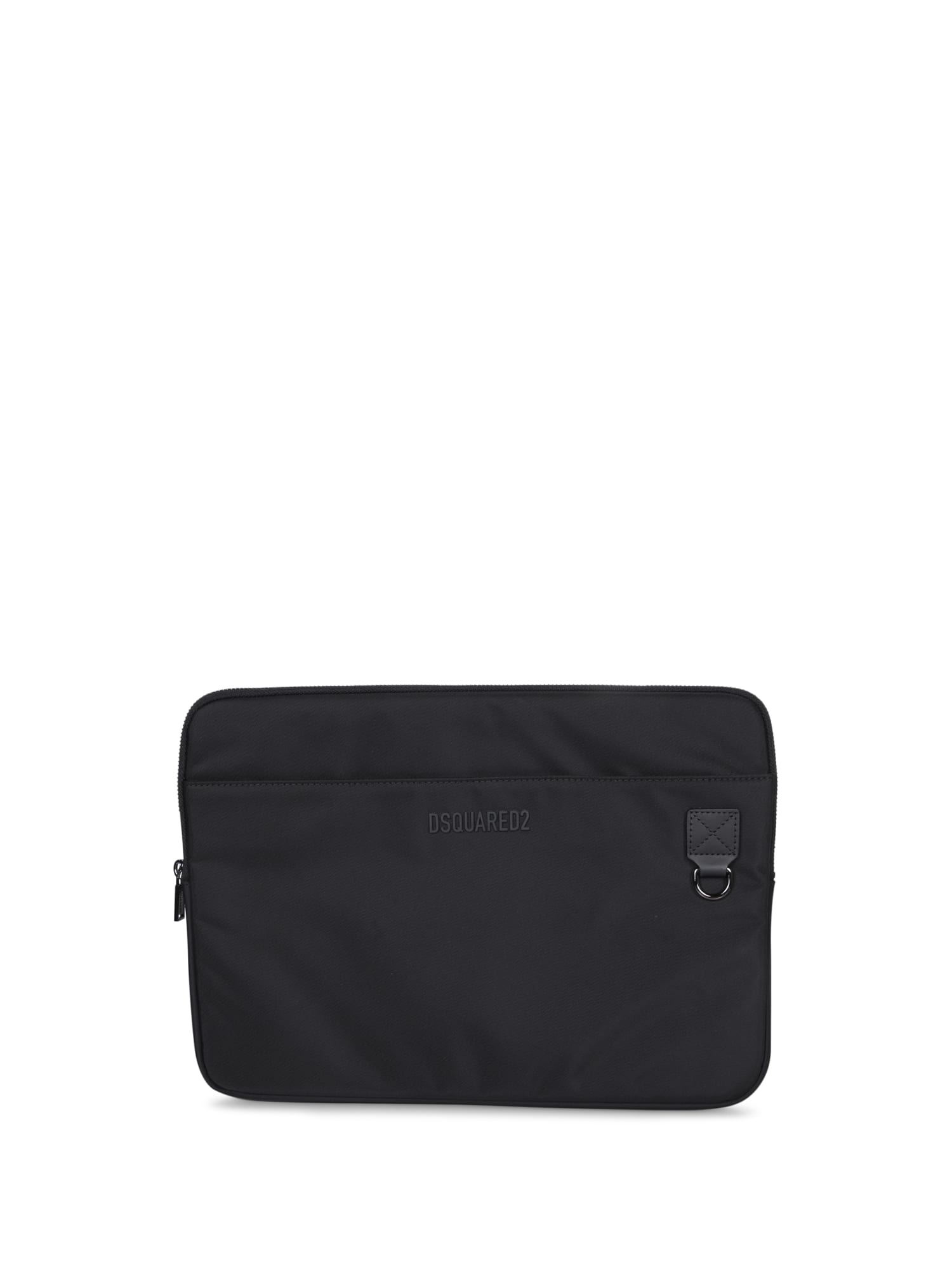 Shop Dsquared2 Urban Logo Black Laptop Case