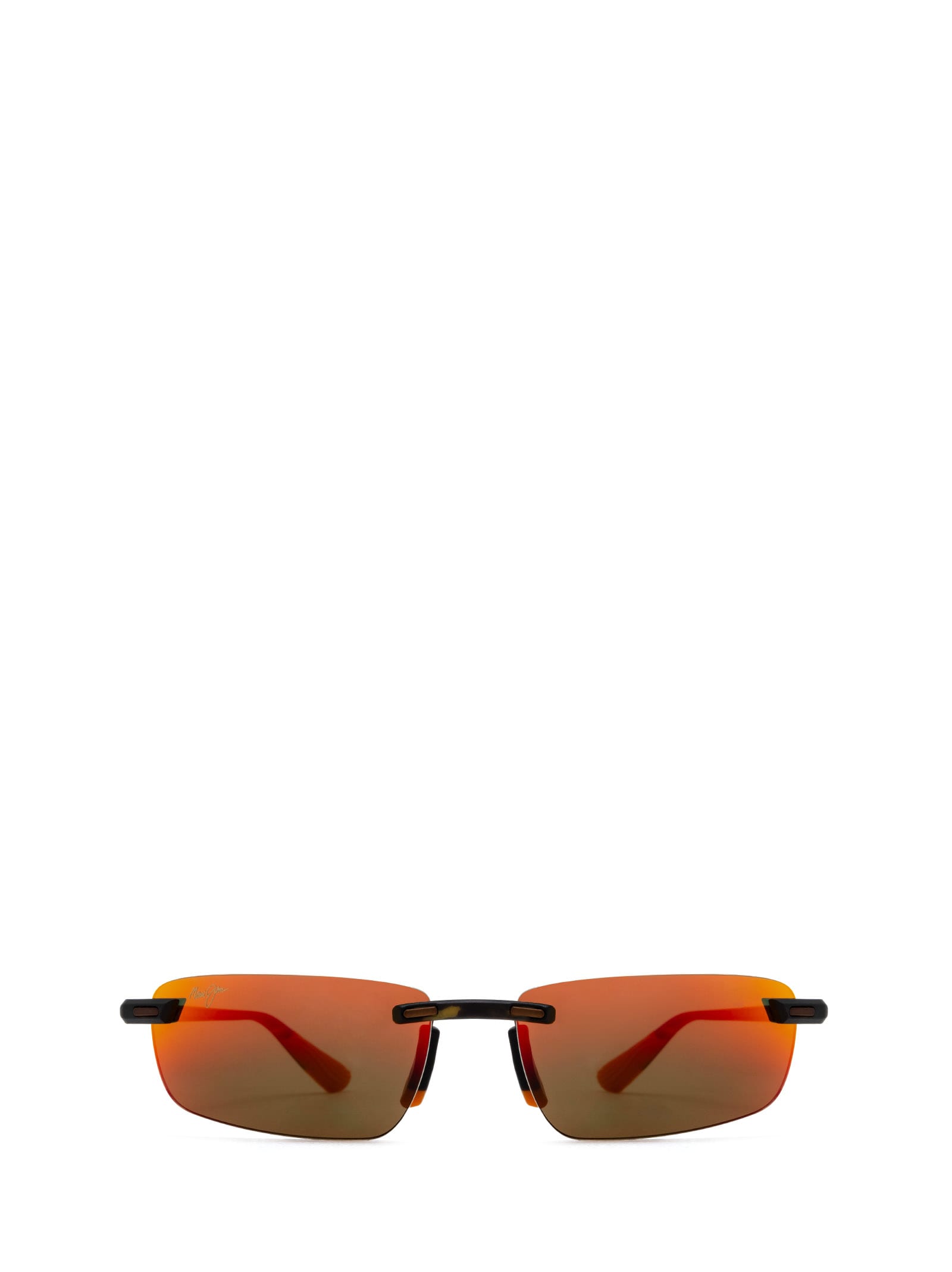 Shop Maui Jim Mj630 Matte Dark Havana Sunglasses
