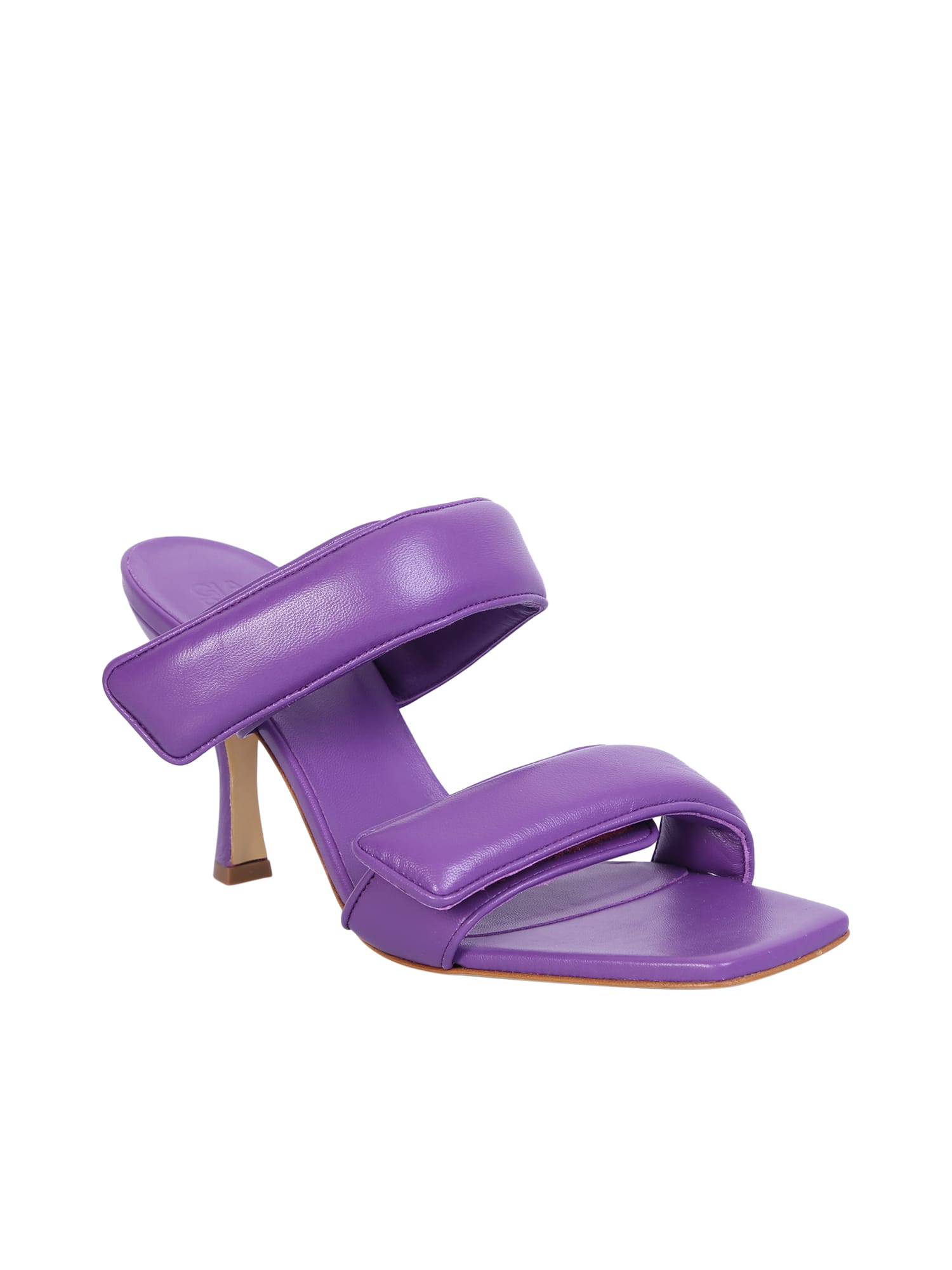 Shop Gia Borghini High-heeled Straps Sandal Perni 03 Purple