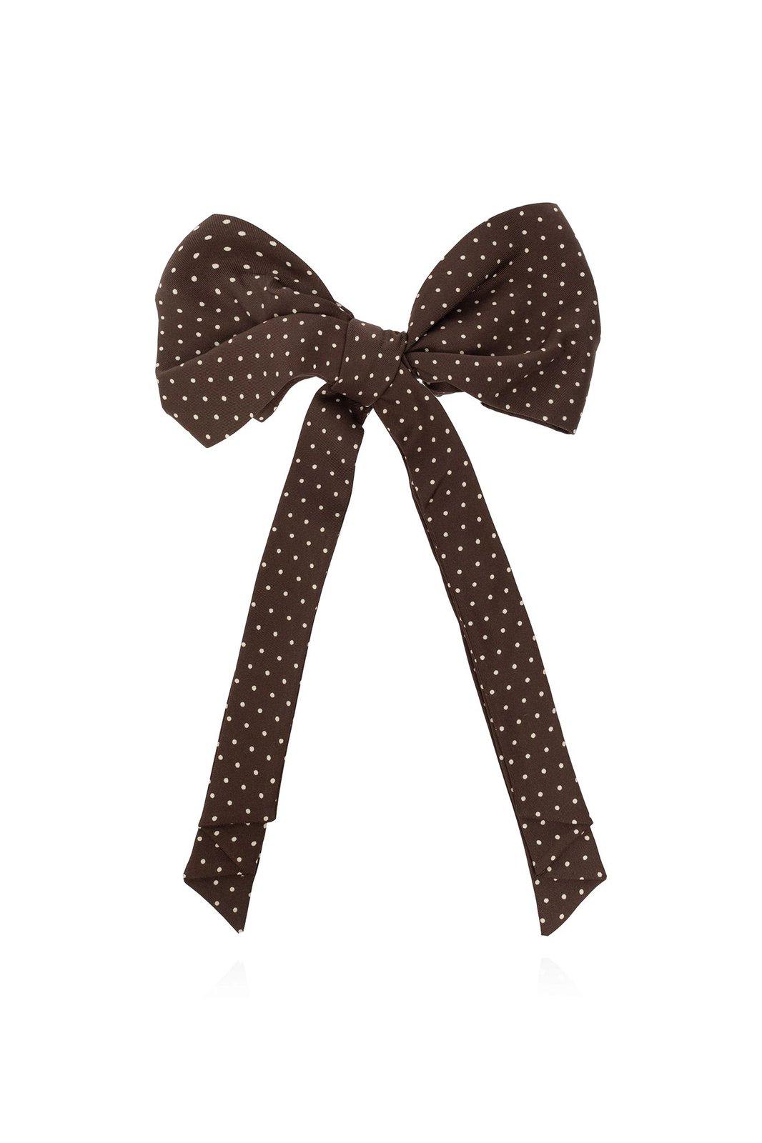 ETRO ALL-OVER POLKA-DOT BUTTERFLY BOW TIE