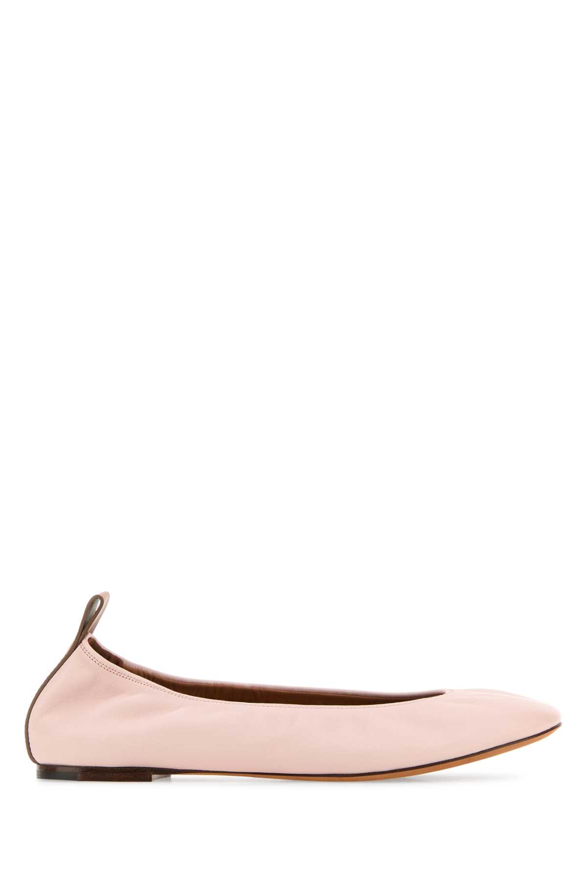 Lanvin woven-raffia ballerina shoes - Brown