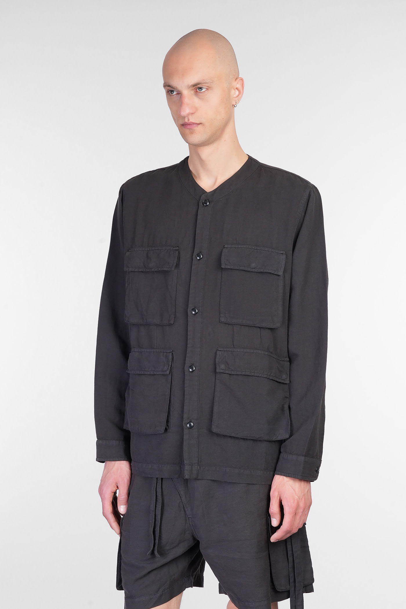 Maharishi Casual Jacket In Black Cotton