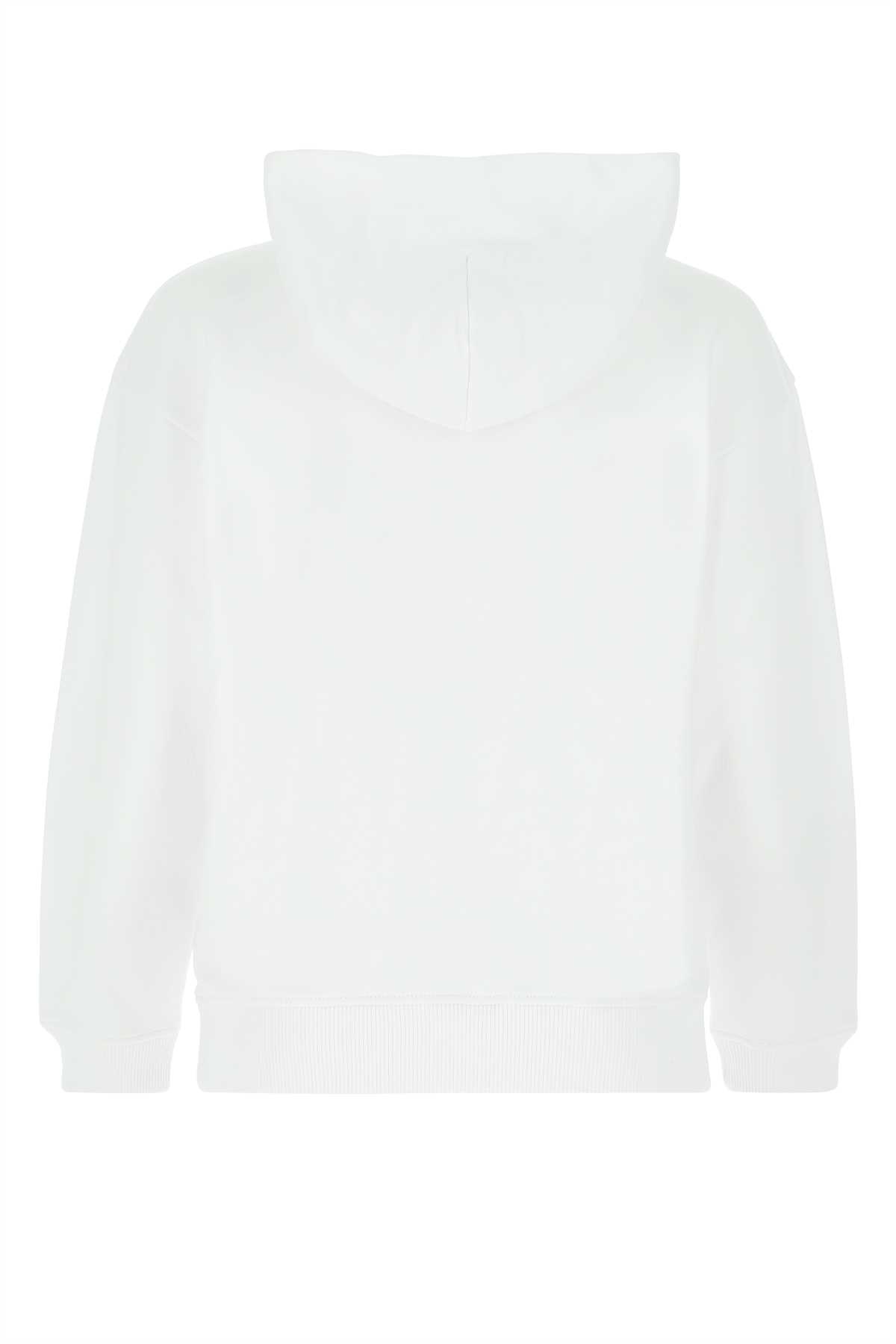 Shop Givenchy White Cotton Oversize T-shirt In 100