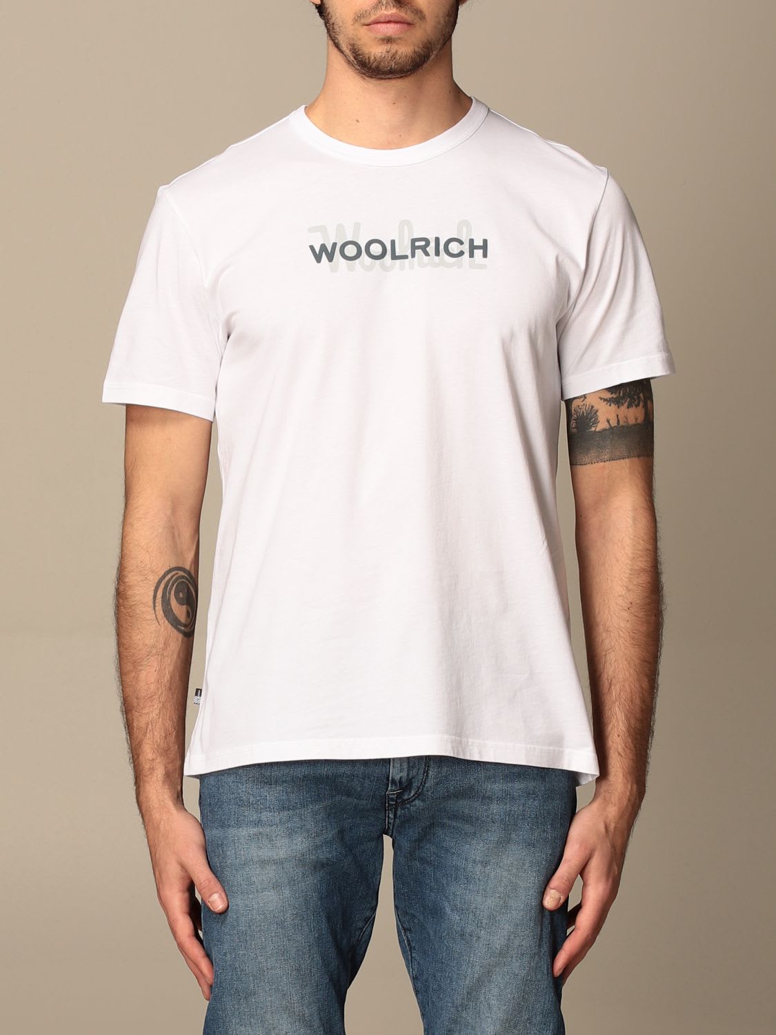 Woolrich T-shirt Woolrich Cotton T-shirt With Logo