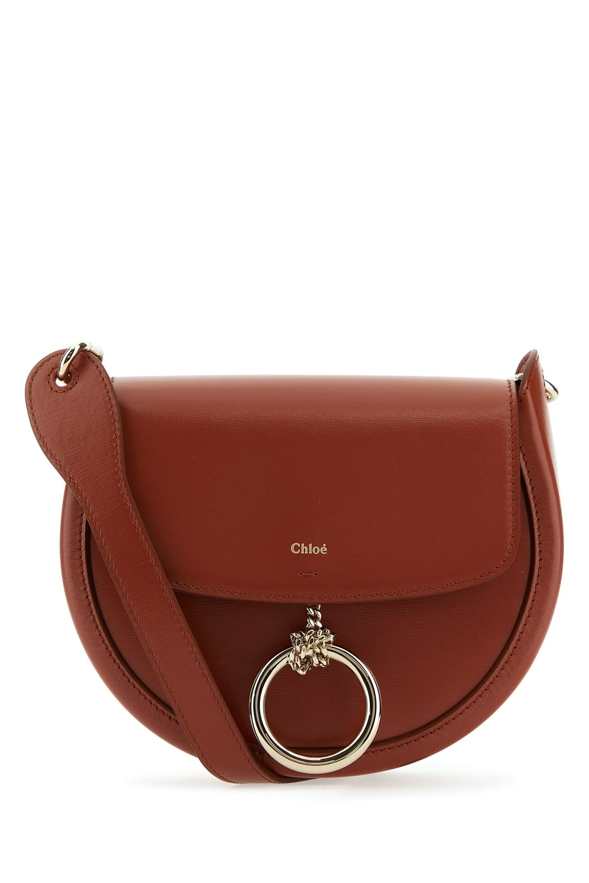 Shop Chloé Borsa In Autumnleaf