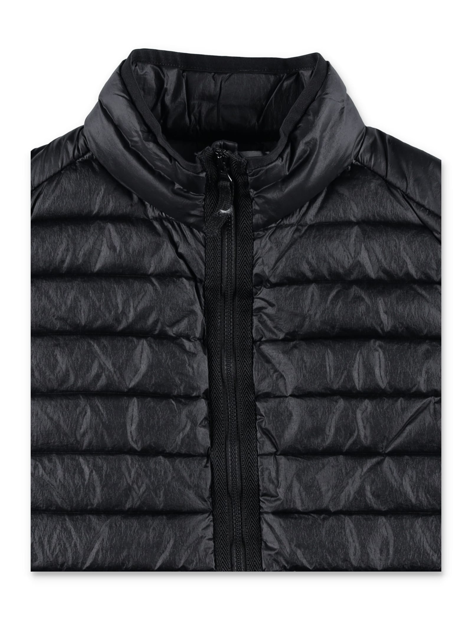 Stone Island Kids Vest For Boys In Black