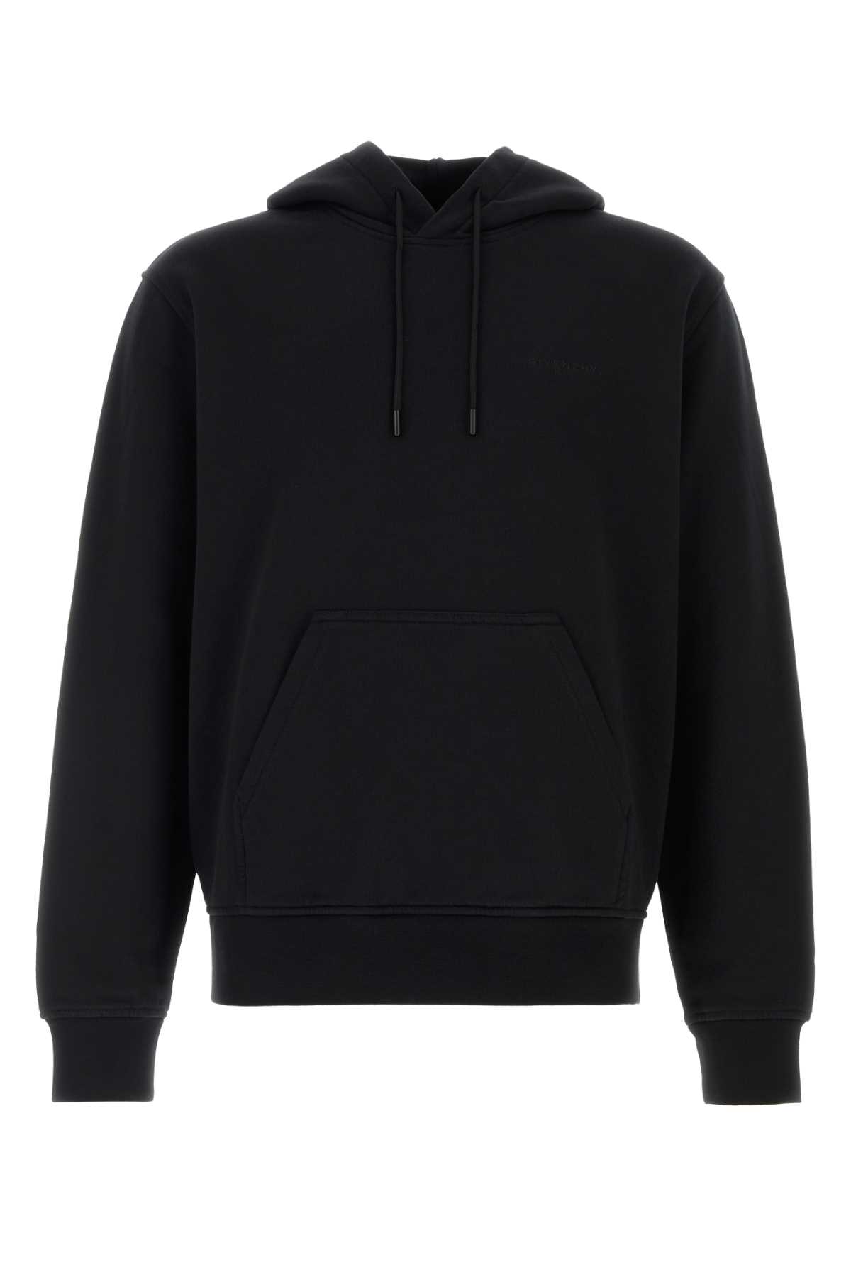 Givenchy Black Cotton Sweatshirt