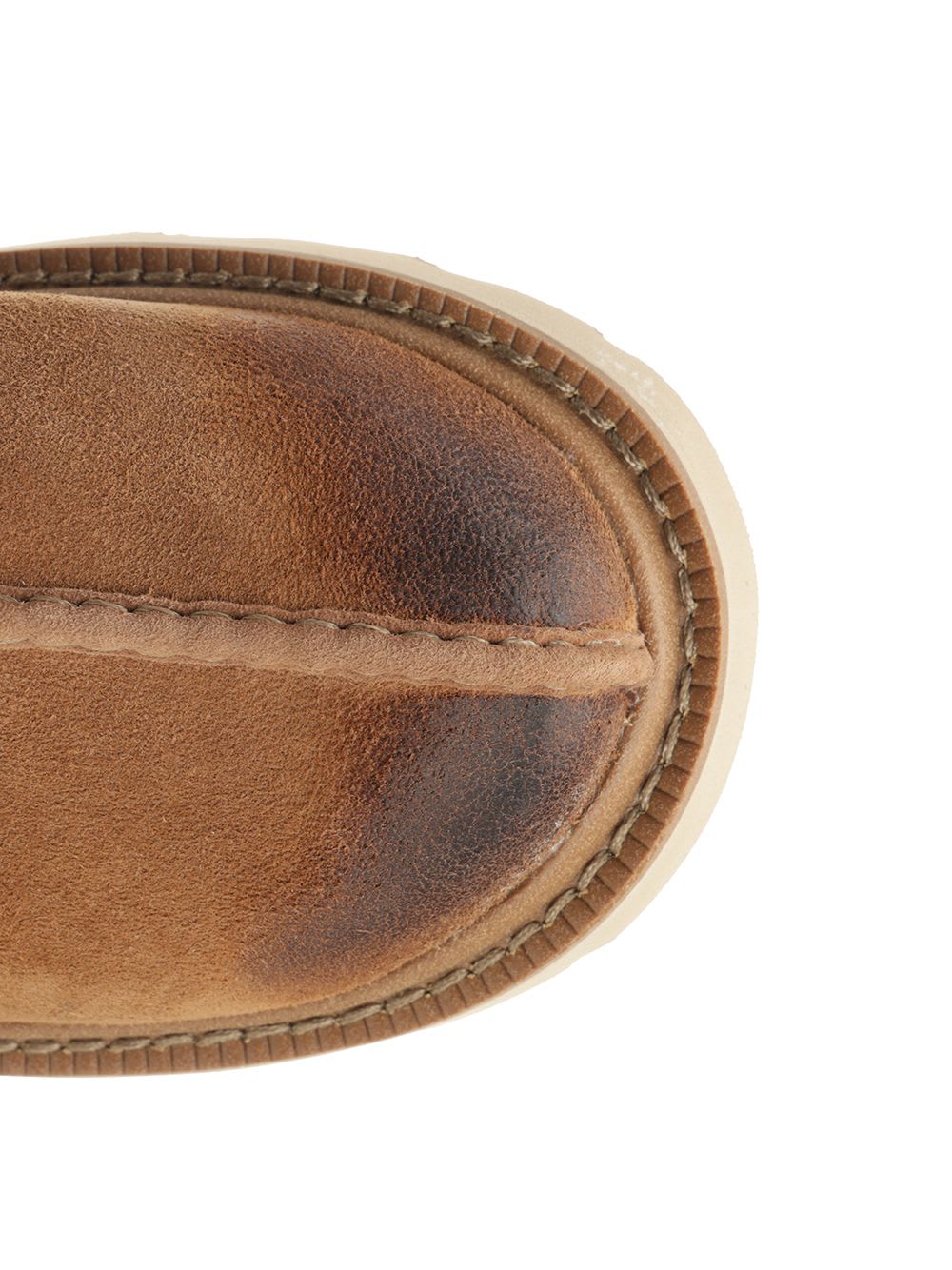Ugg Tasman Lug Loafers In Leather Color Suede In Neutral
