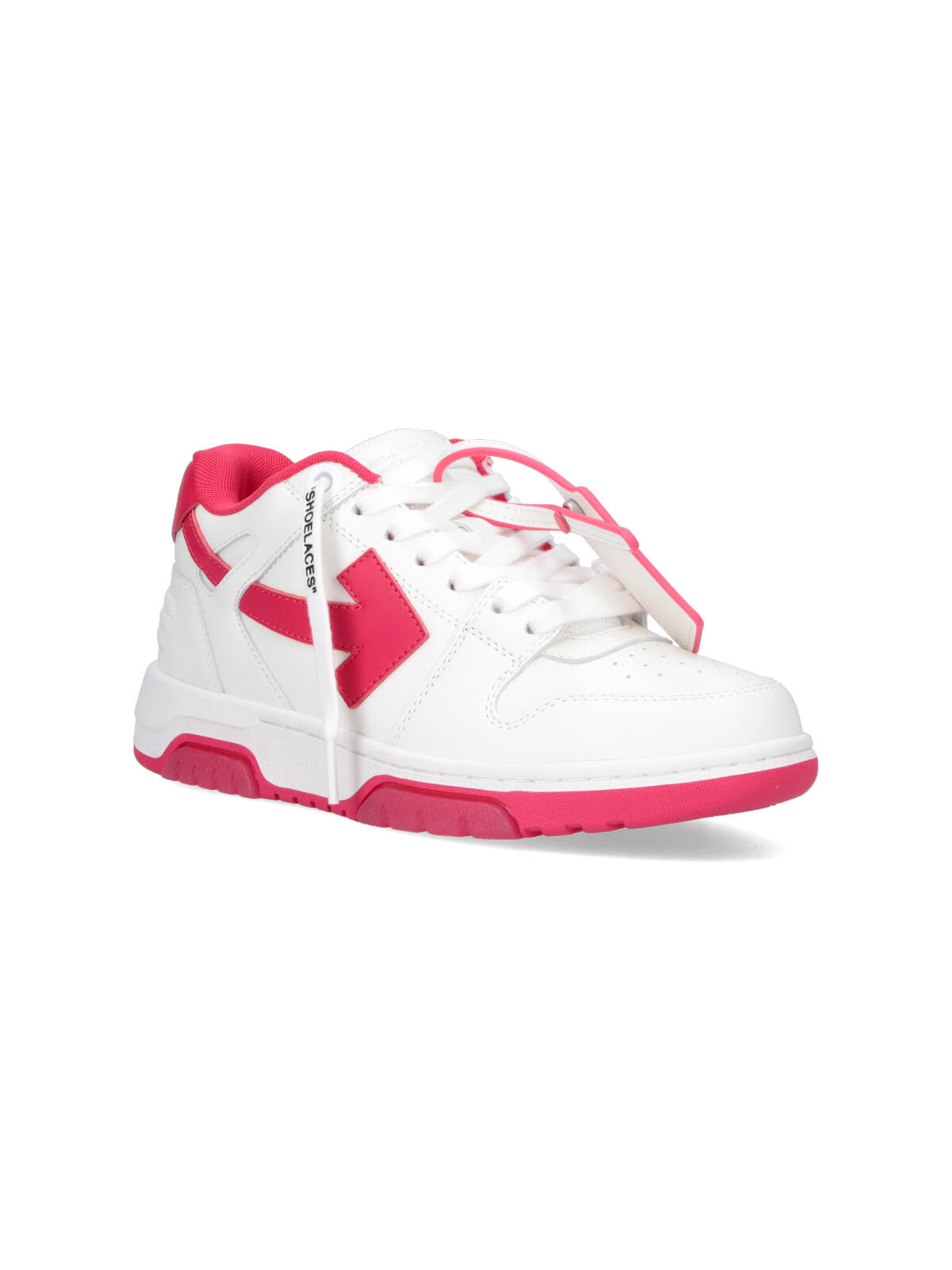 Off-white Out Of Office Women S Calf Leather Sneakers In White