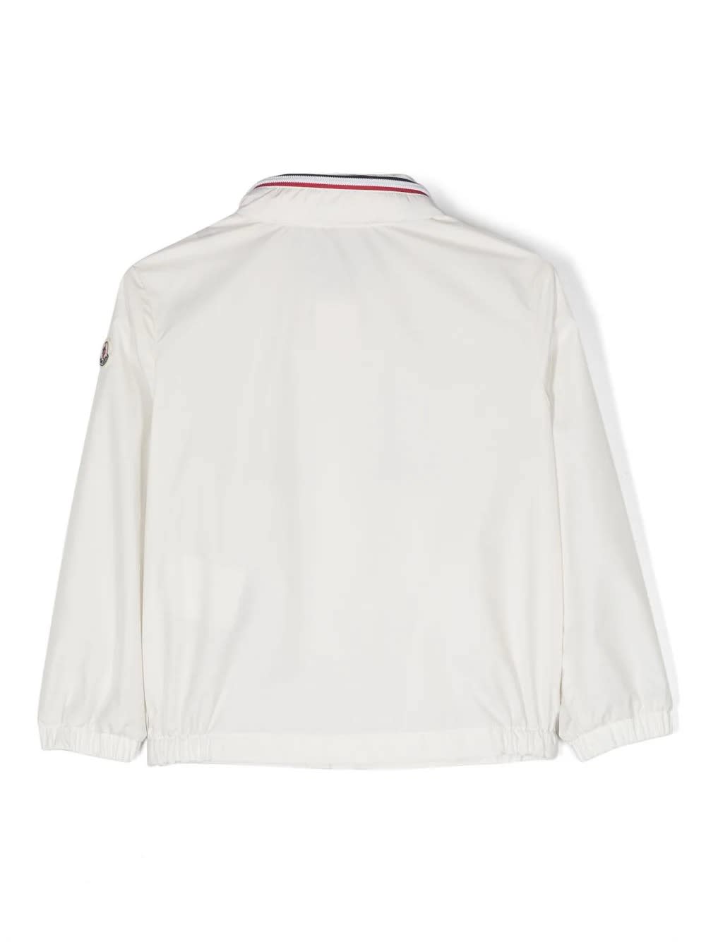 Shop Moncler White Farlak Windbreaker Jacket