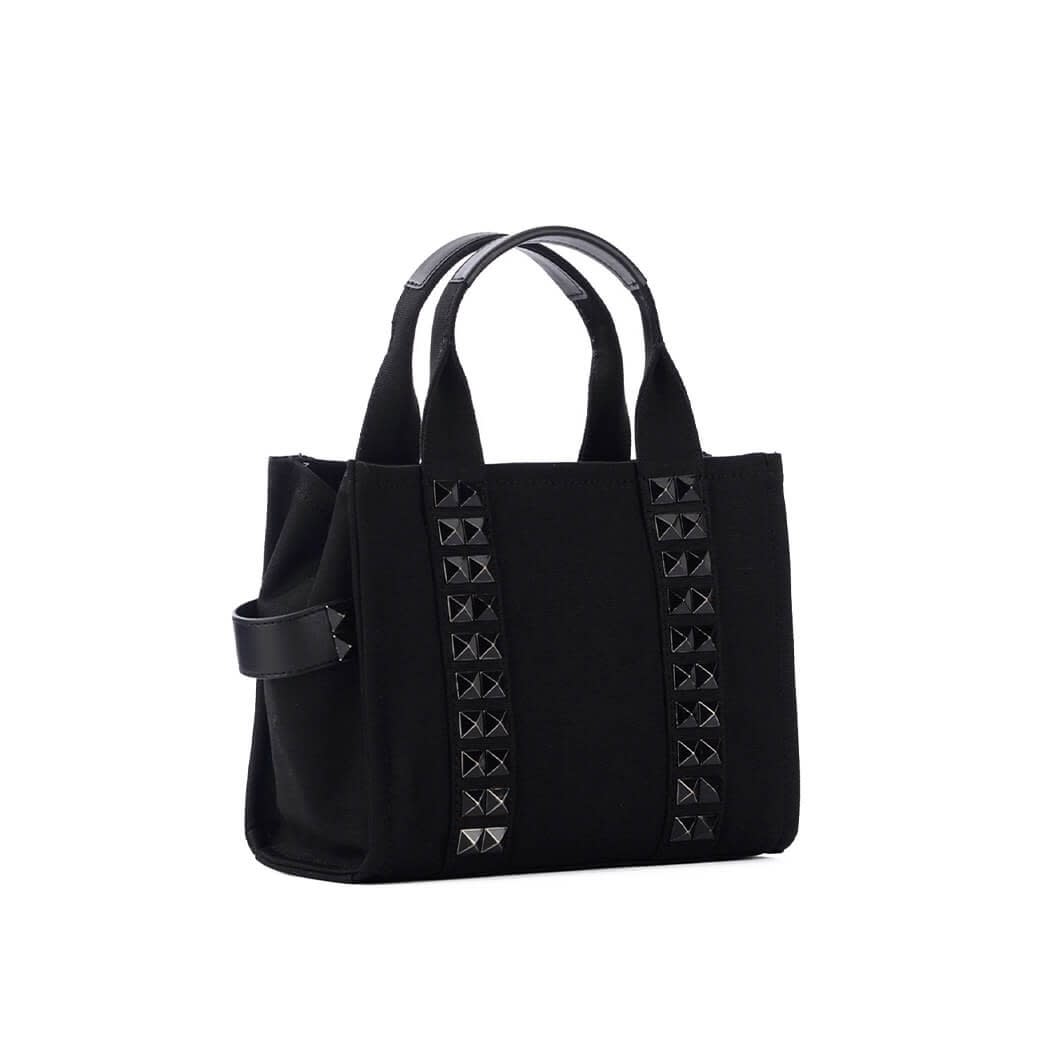 Marc Jacobs] THE STUDDED TOTE BAG MINI H070M12FA22 Black