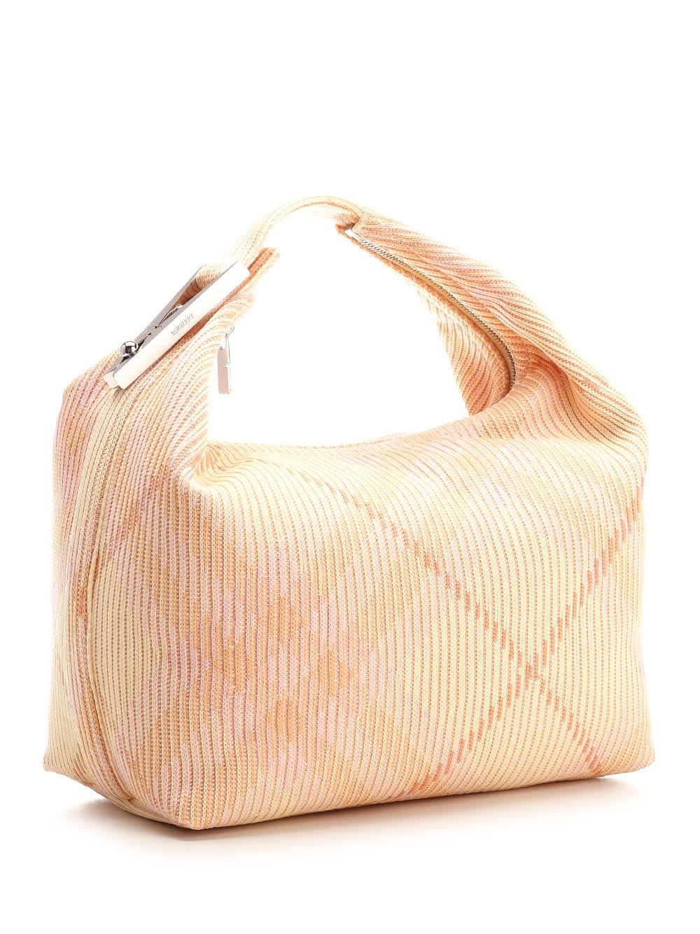 Shop Burberry Peg Medium Duffle Bag In Multicolor