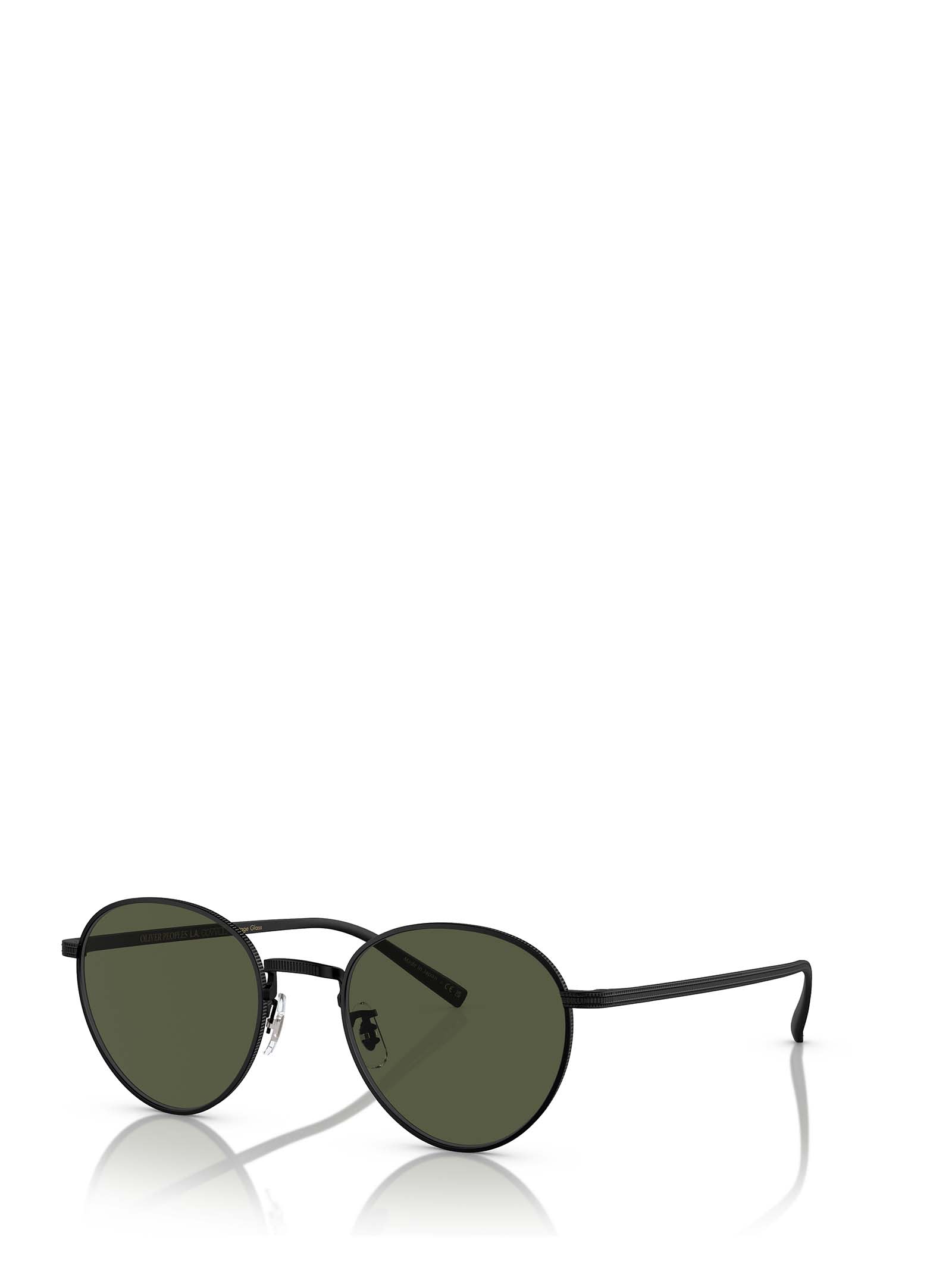 Shop Oliver Peoples Ov1336st Matte Black Sunglasses