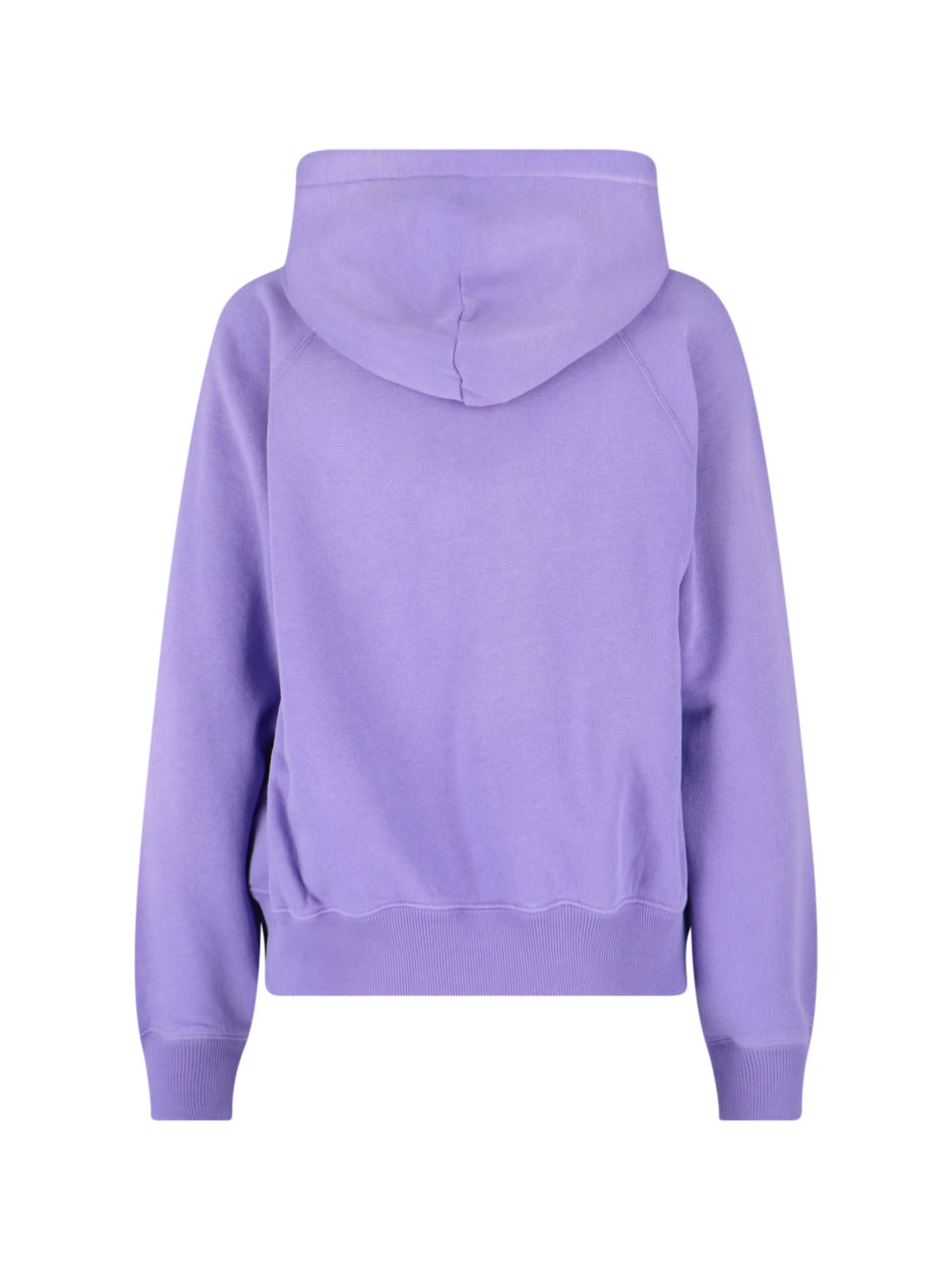 Ralph Lauren Logo Hoodie In Purple