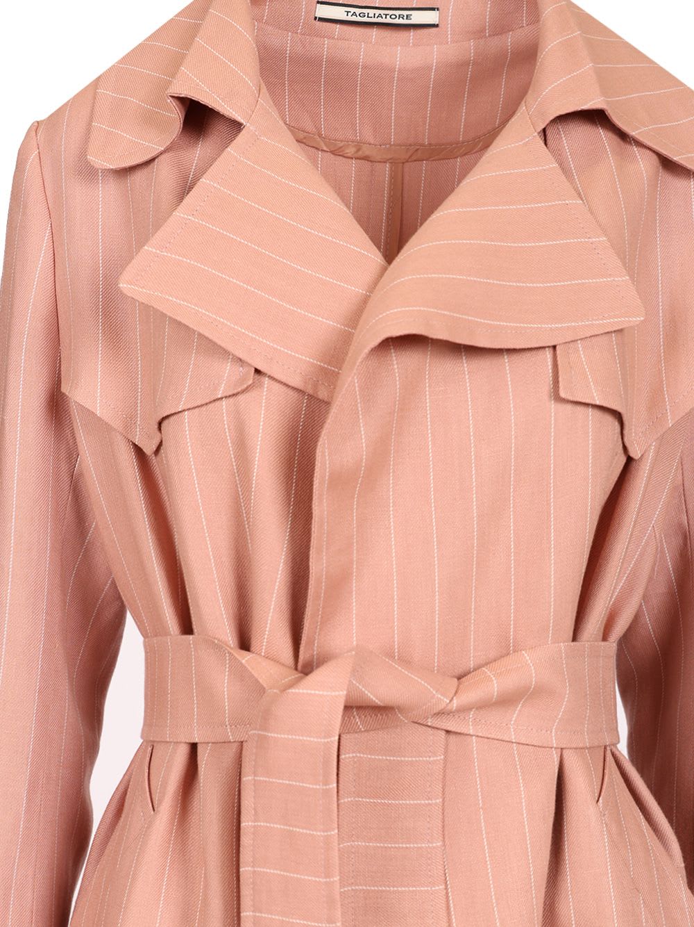 TAGLIATORE LONG TRENCH COAT