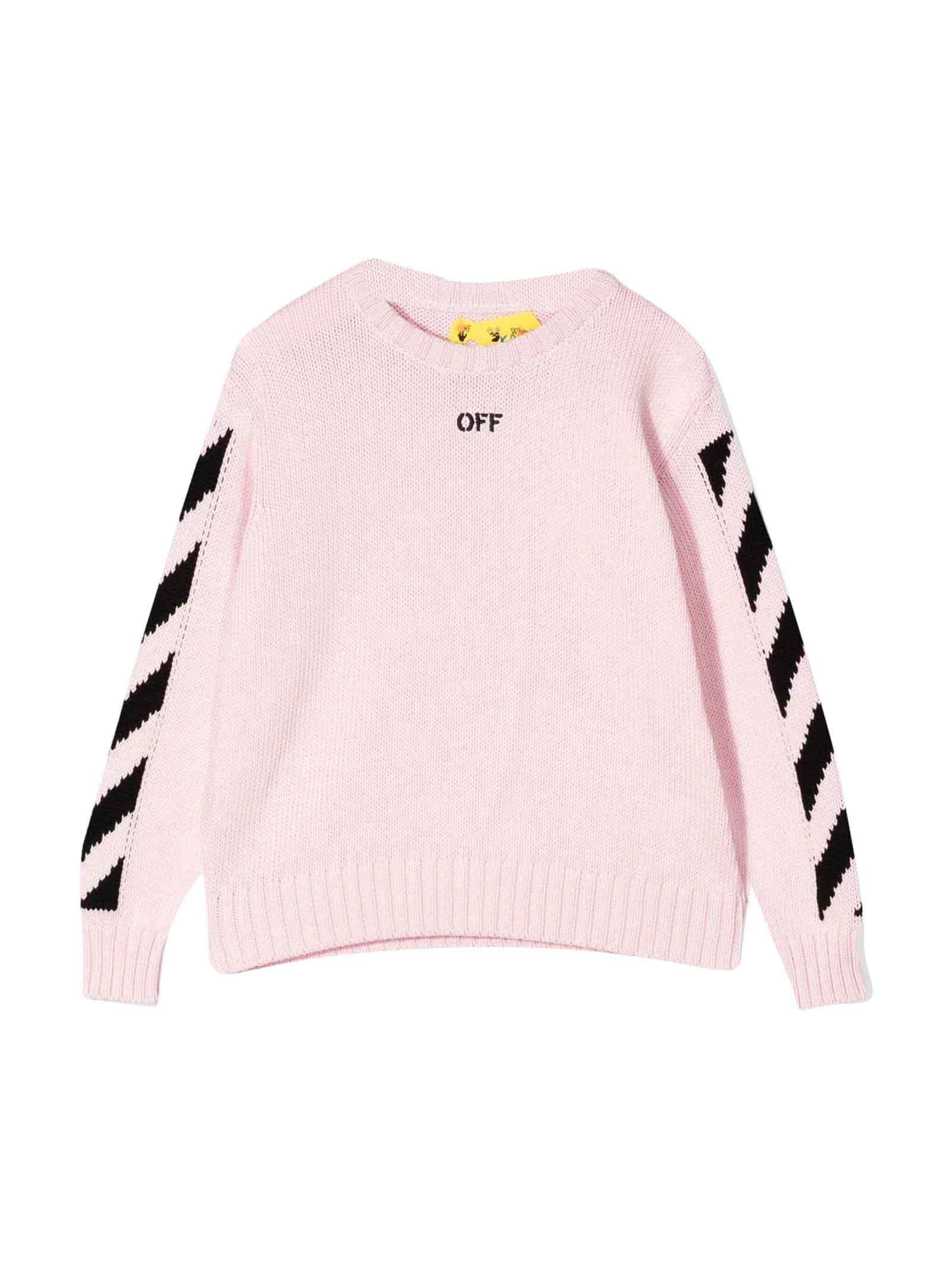 Off-White Pink Sweater Girl