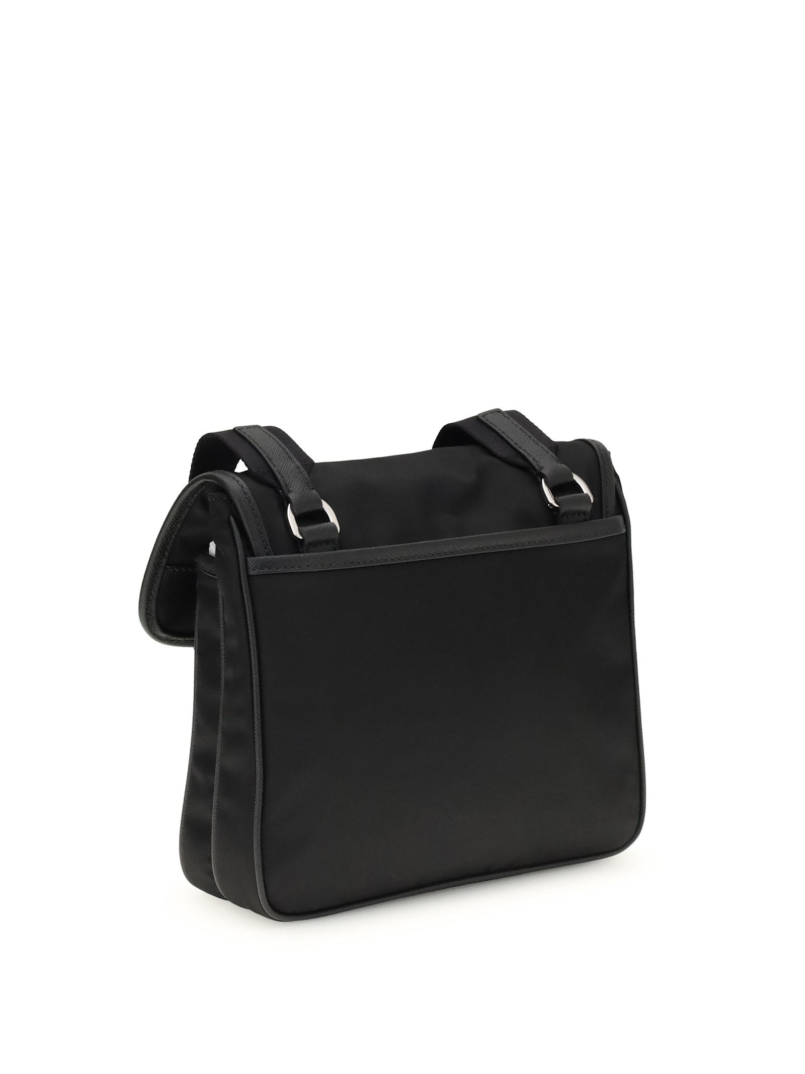 Prada Re-nylon And Saffiano Shoulder Bag
