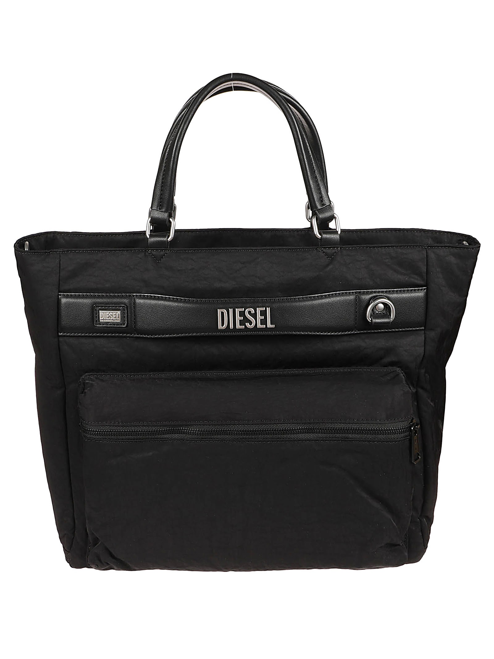 Shop Diesel Logos Briefcase In Black