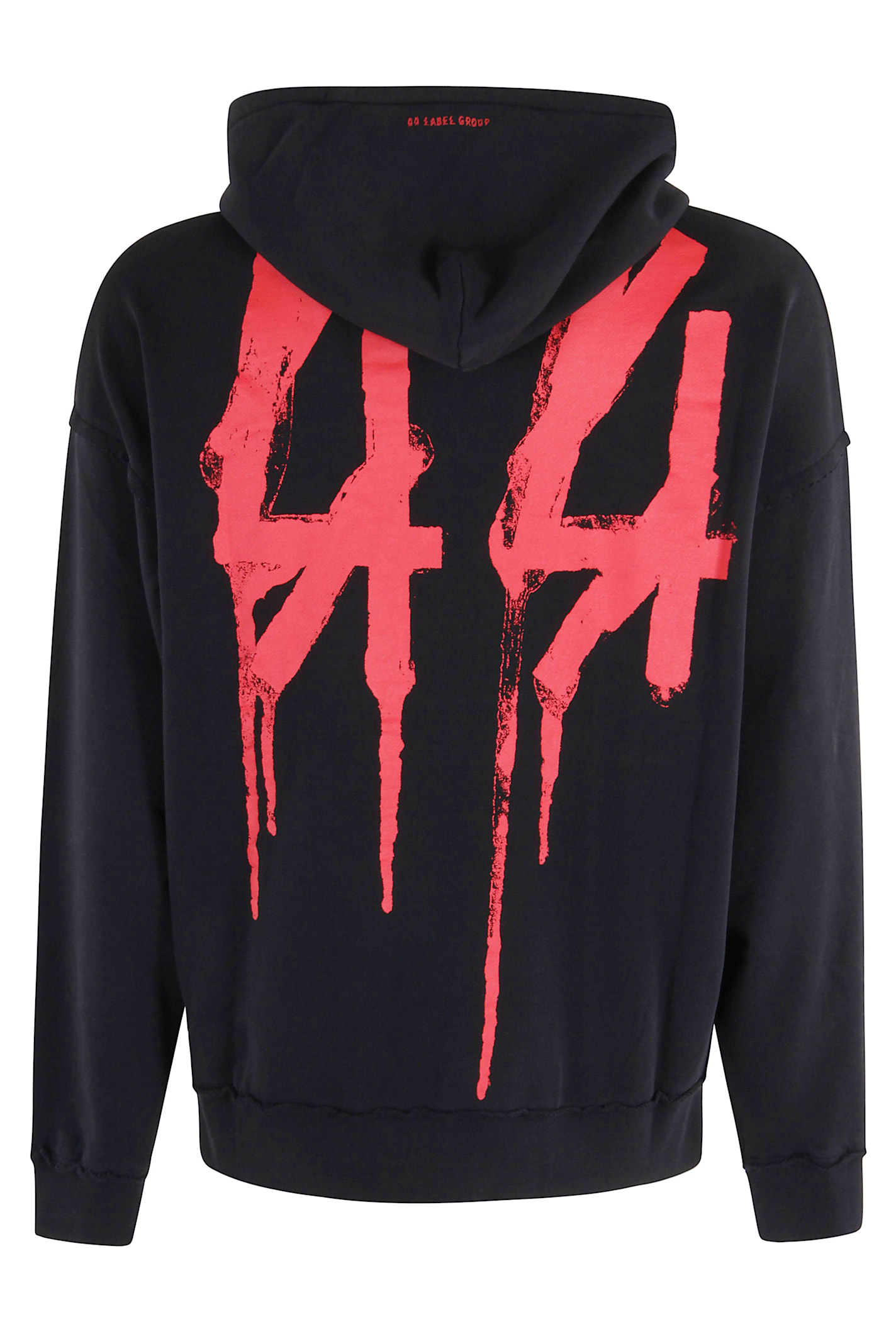 44 Label Group Drip Hoodie In Black
