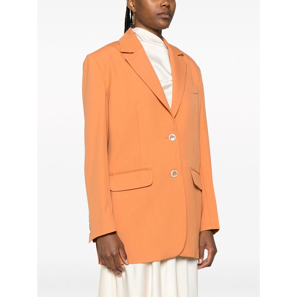 Rodebjer Vera Single-breasted Blazer In Orange
