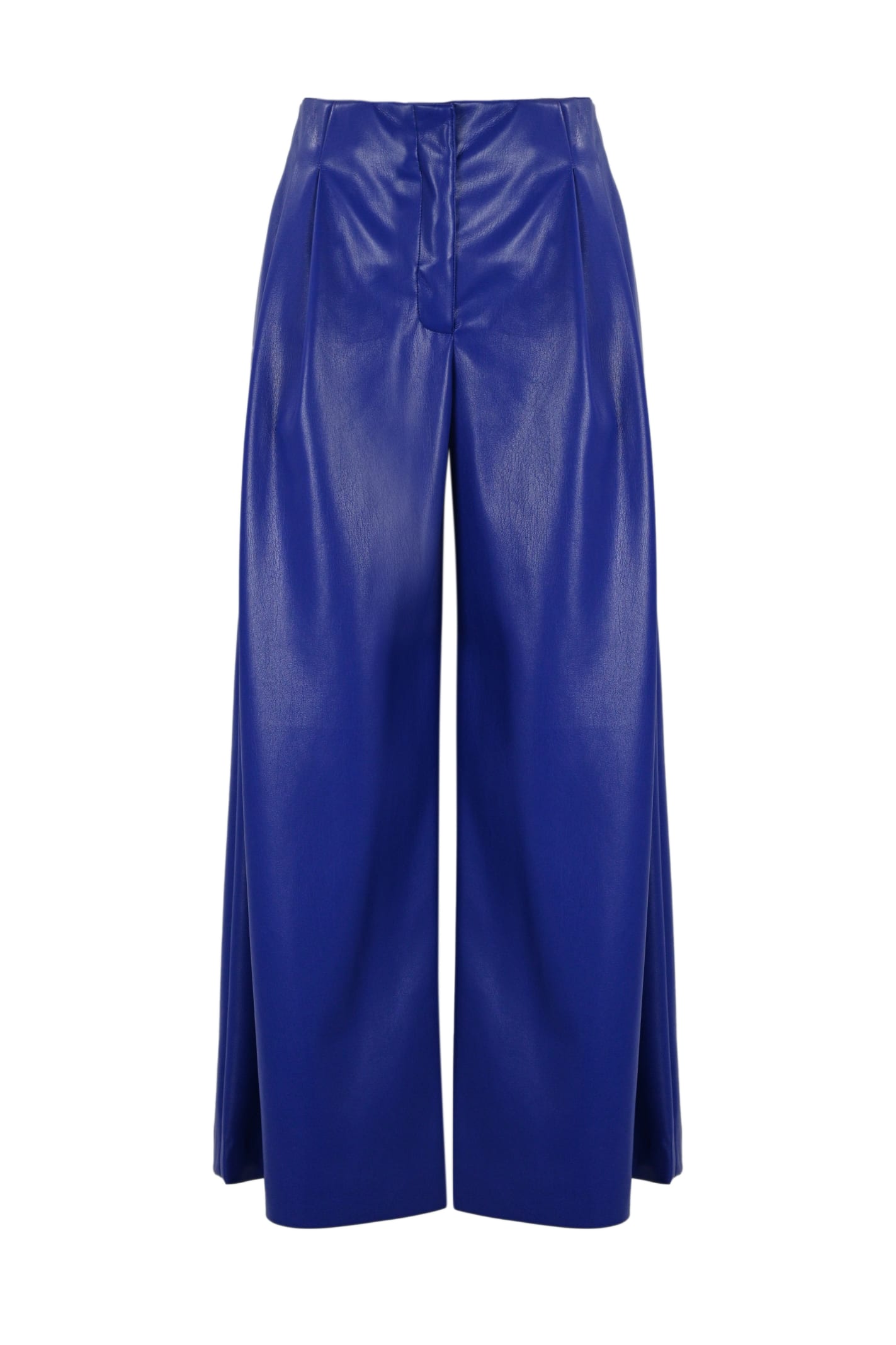 Trousers In Coated Fabric