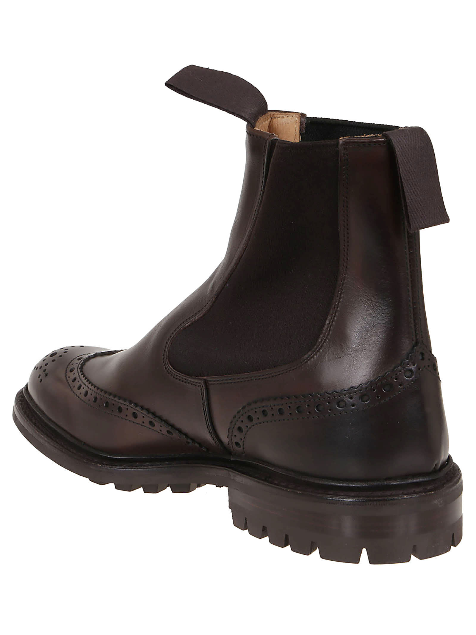 Shop Tricker's Henry Ankle Boots In Espresso