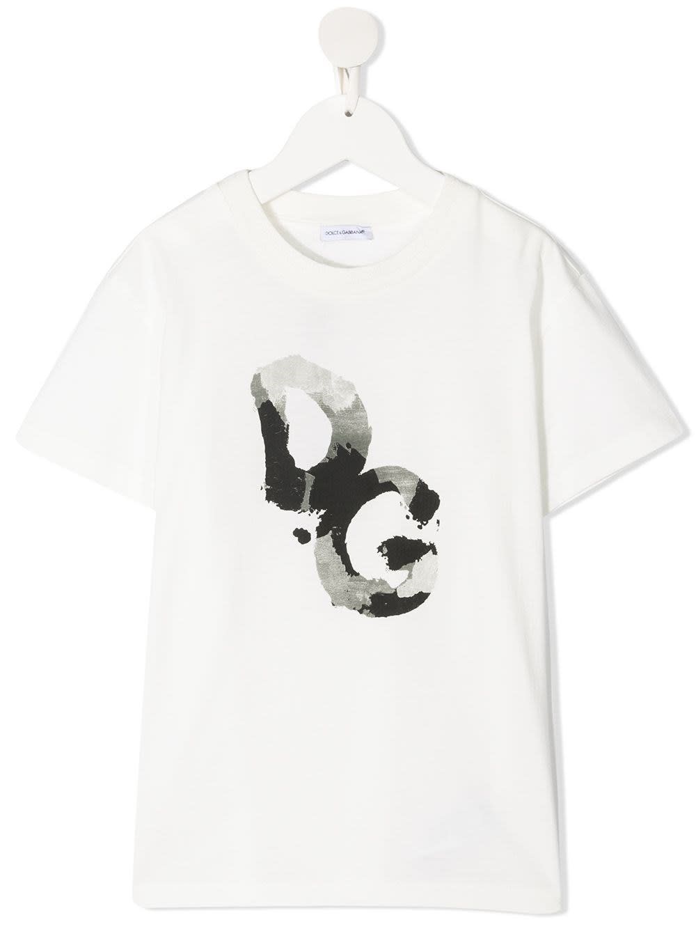 Dolce & Gabbana Jersey T-shirt With Logo Print
