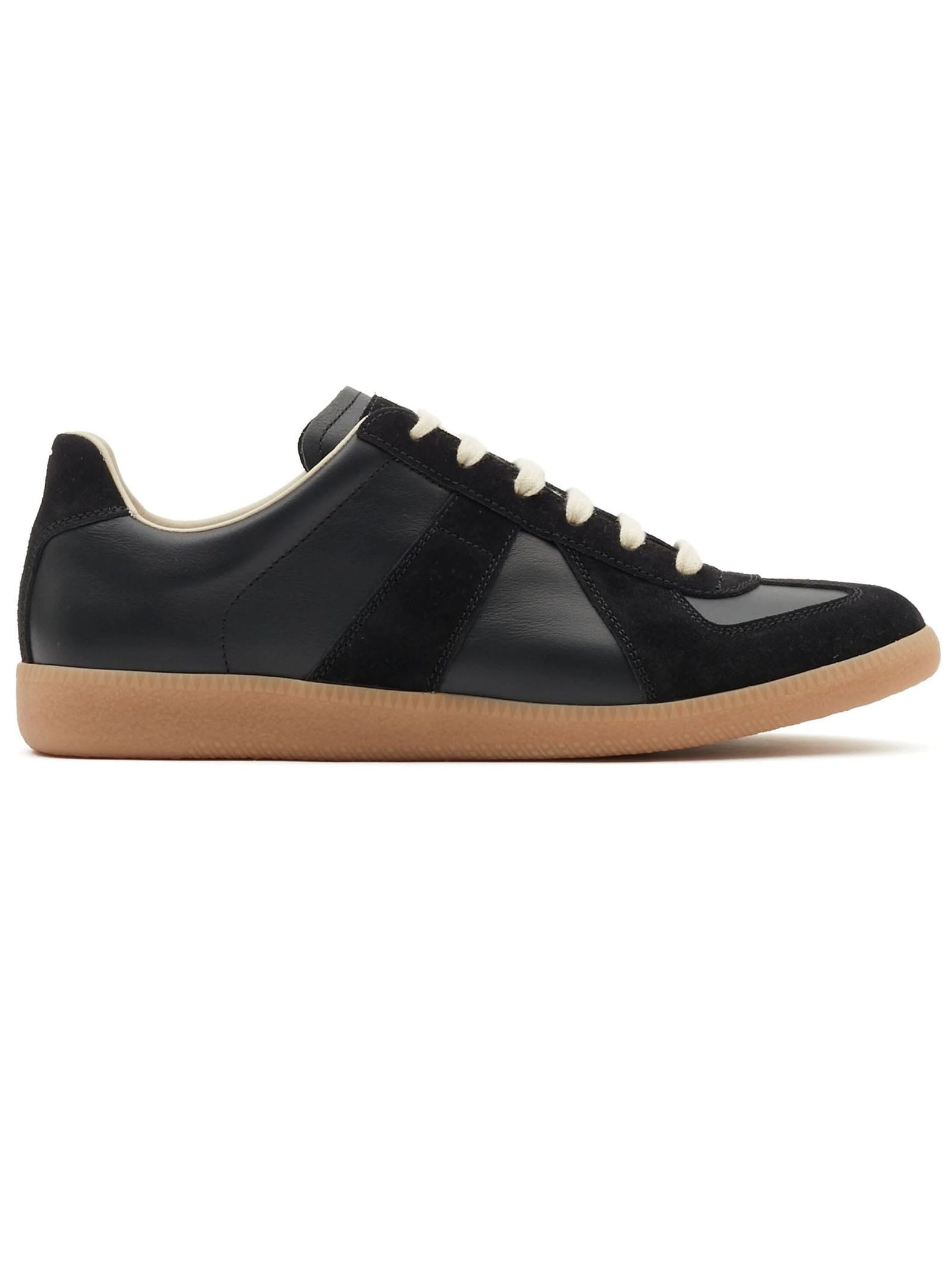 Shop Maison Margiela Sneakers Black